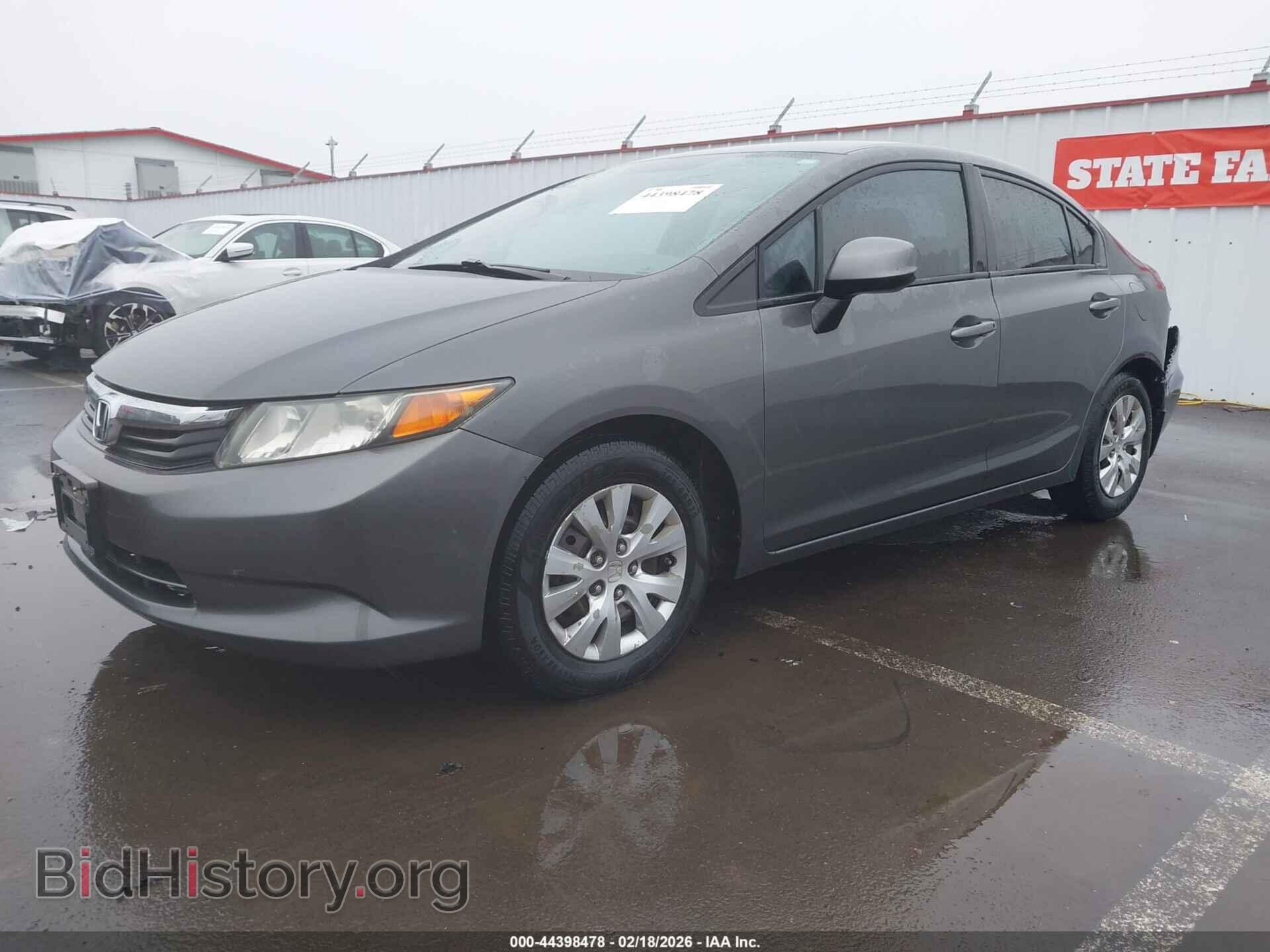 2012 HONDA CIVIC - VIN: 2HGFB2F53CH586388 - Фото 2