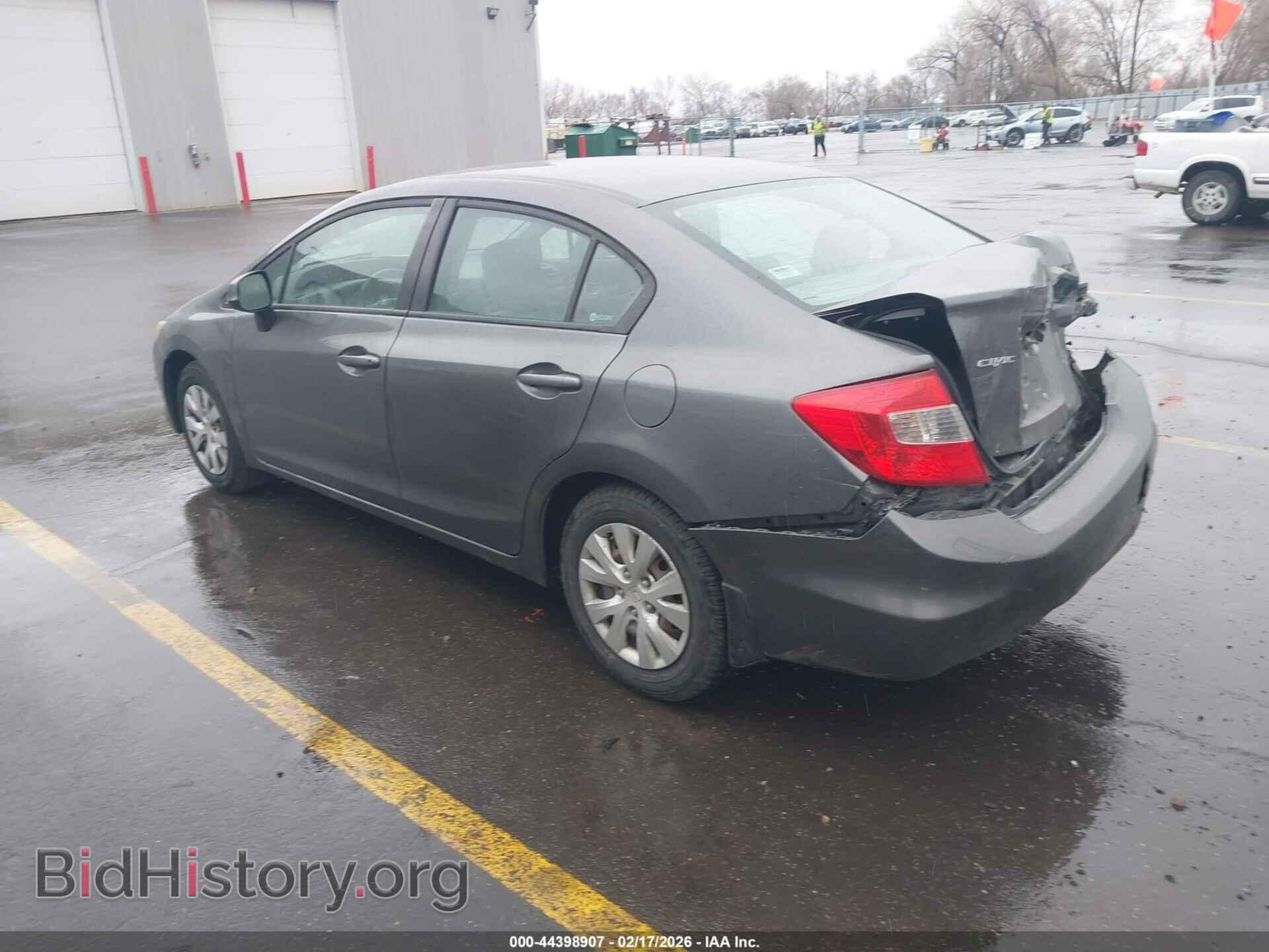2012 HONDA CIVIC - VIN: 19XFB2F52CE368484 - Фото 3