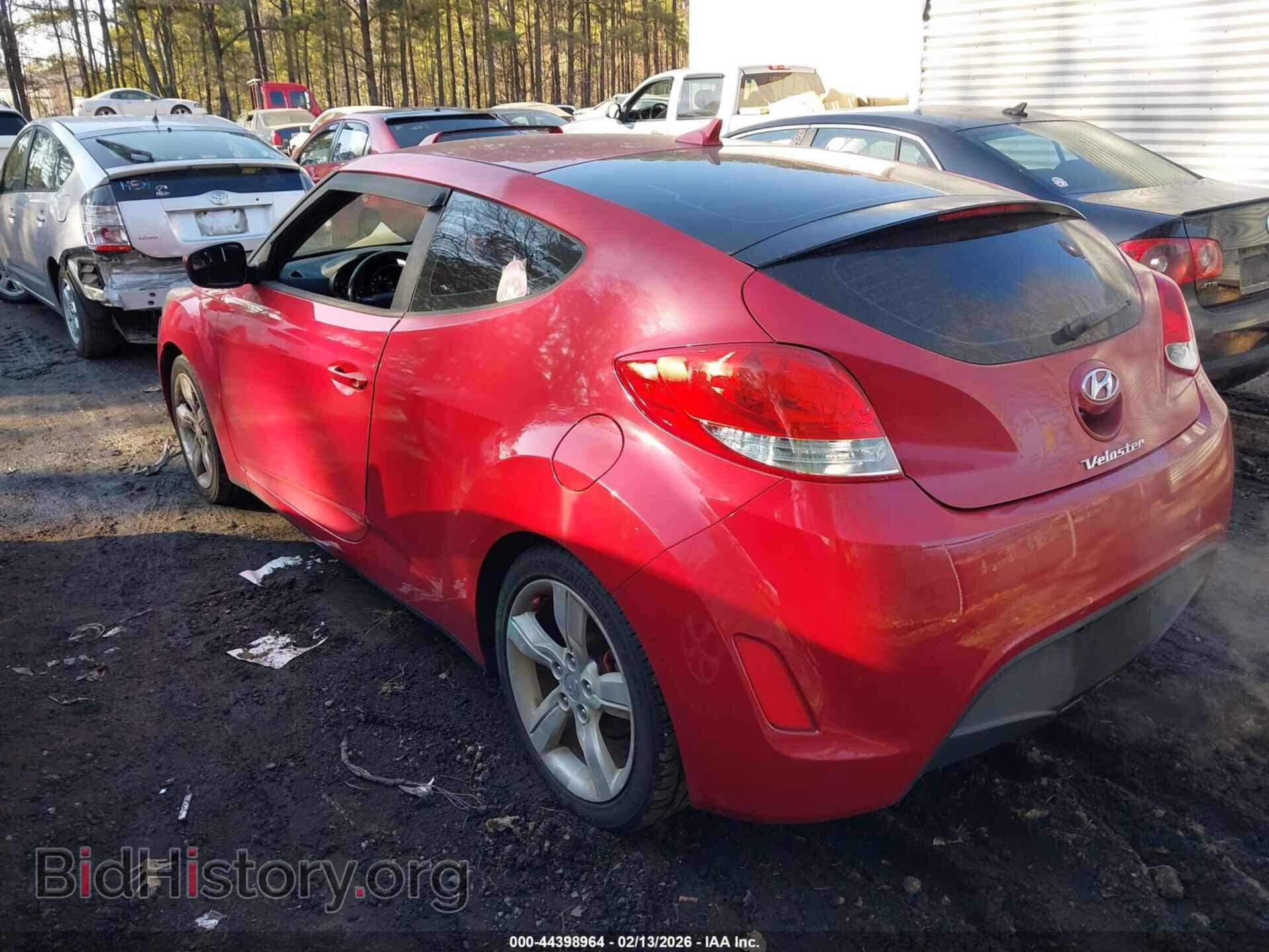 2014 HYUNDAI VELOSTER - VIN: KMHTC6AD2EU211107 - Фото 3