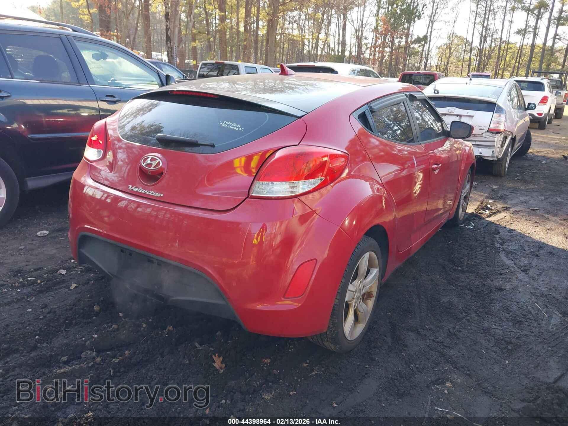 2014 HYUNDAI VELOSTER - VIN: KMHTC6AD2EU211107 - Фото 4