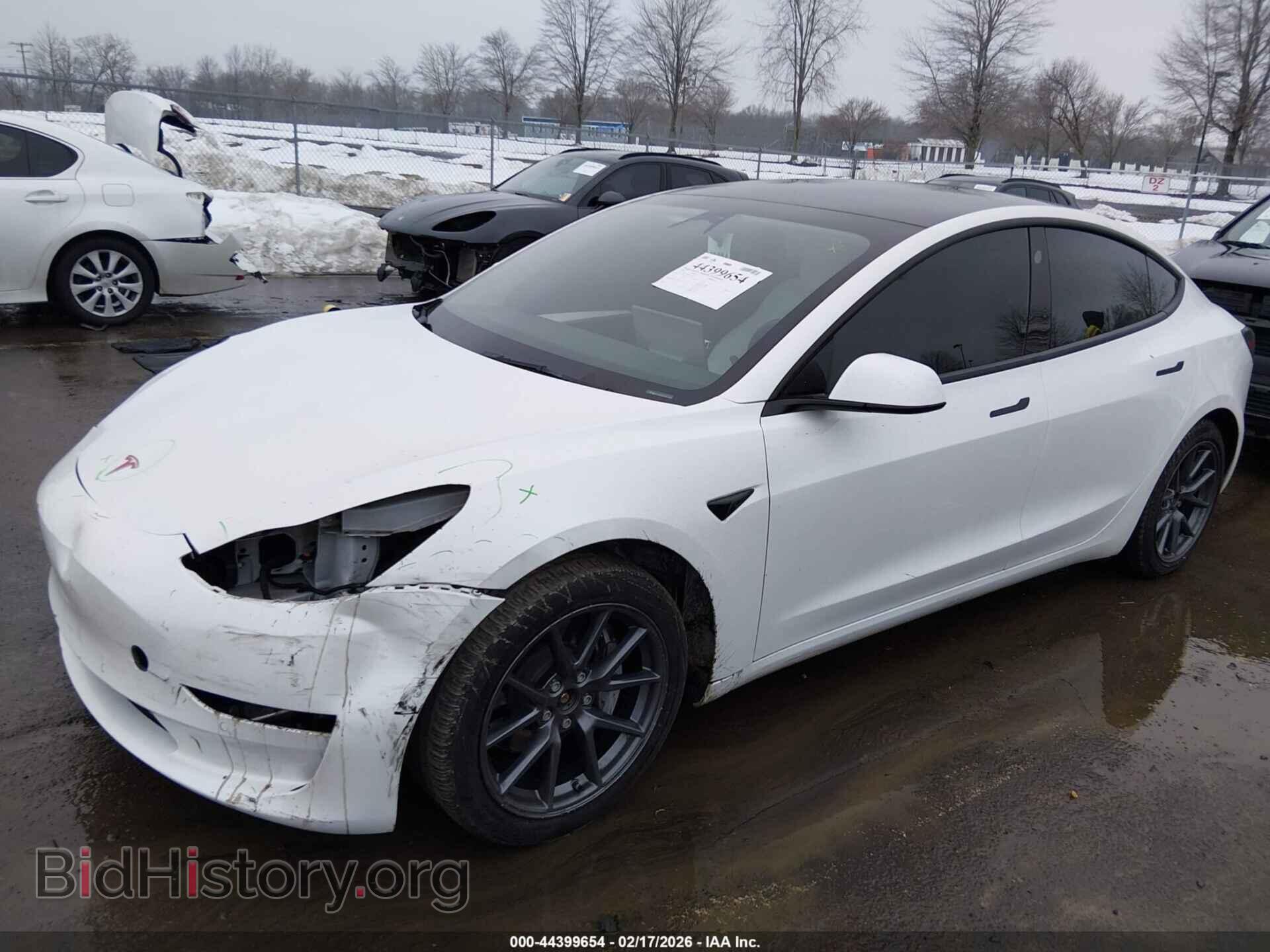 2022 TESLA MODEL 3 - VIN: 5YJ3E1EB3NF273229 - Фото 2