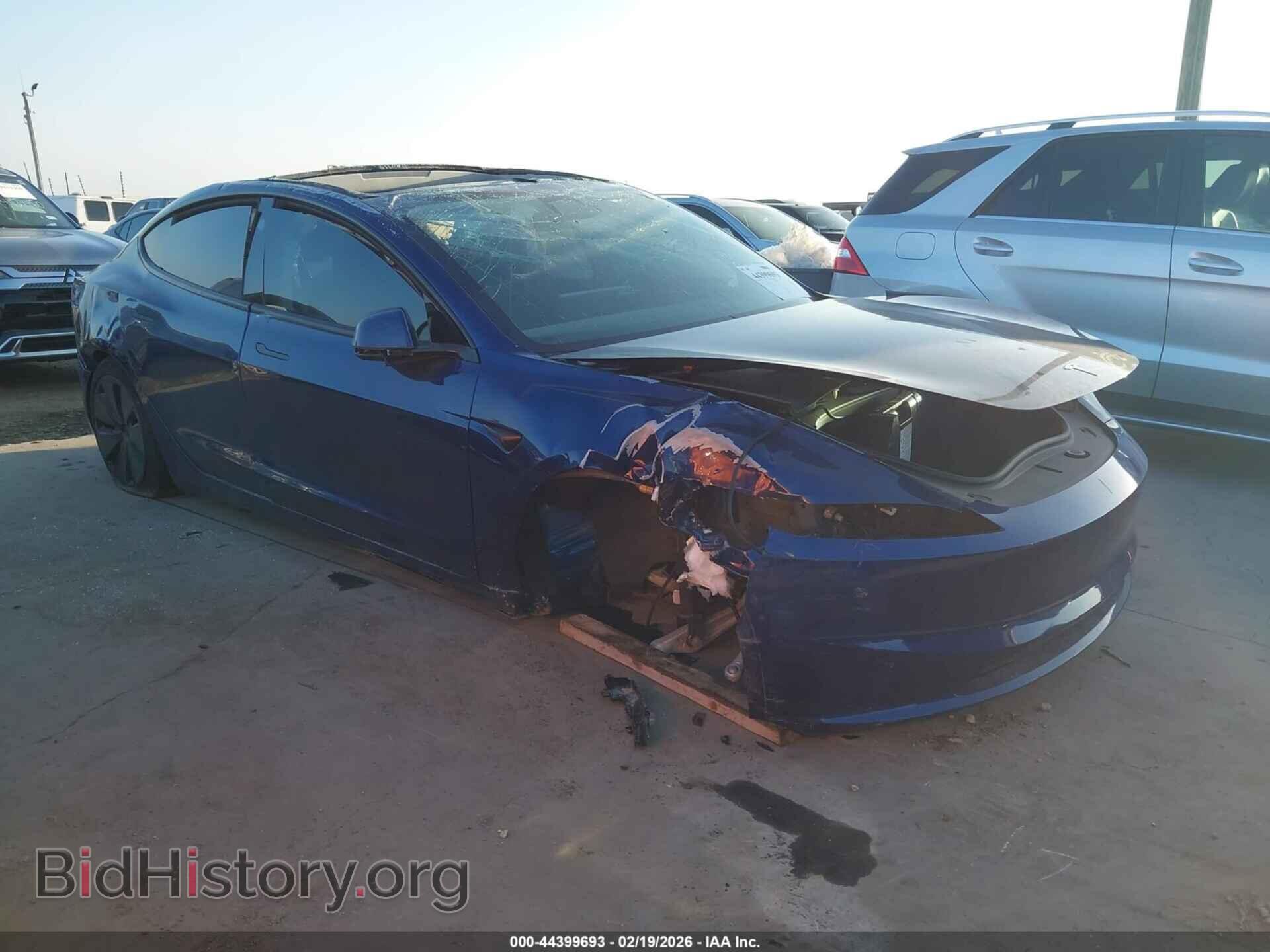 Photo 5YJ3E1EA6RF786598 - TESLA MODEL 3 2024