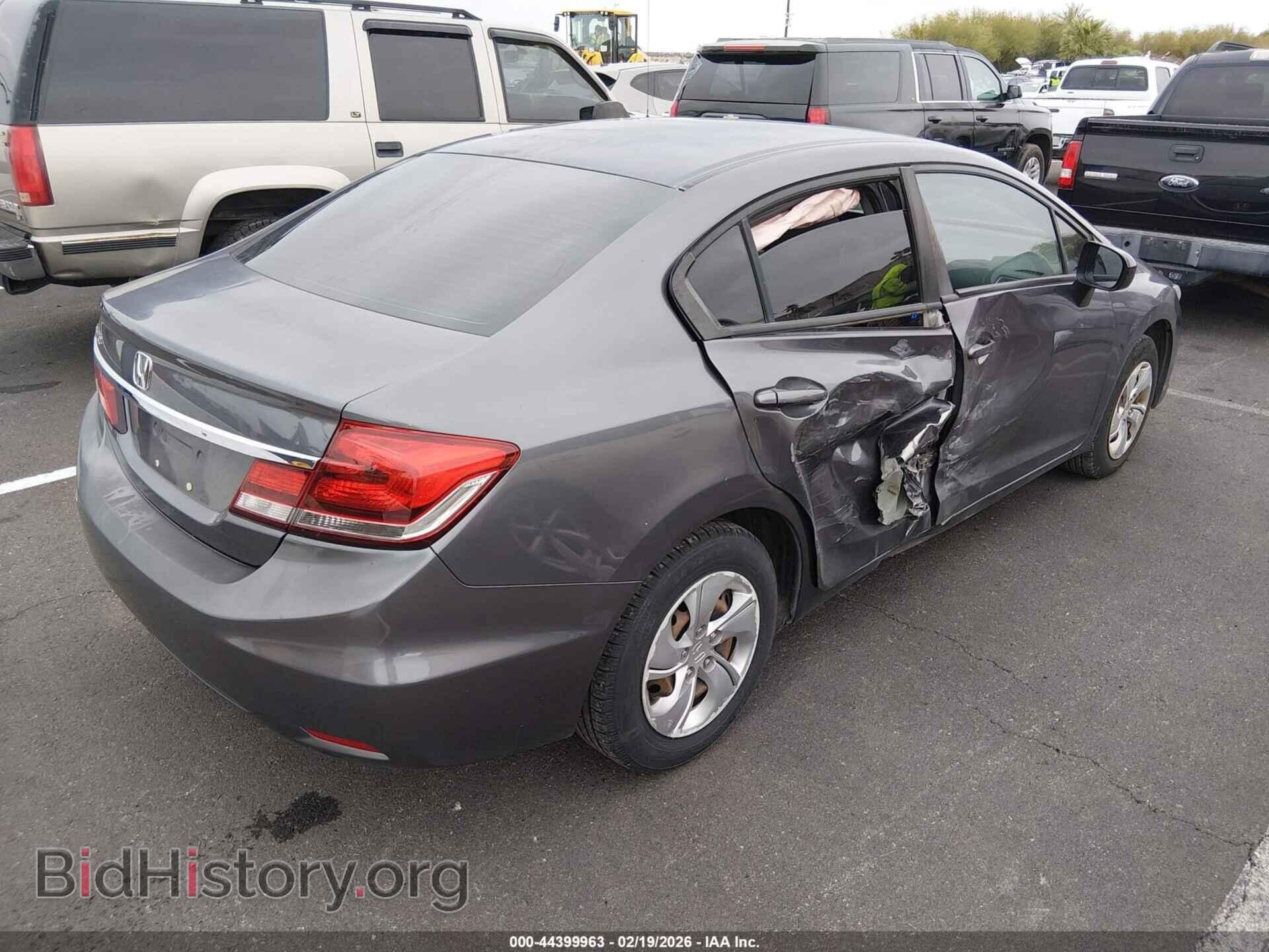 2014 HONDA CIVIC - VIN: 19XFB2F54EE023749 - Фото 4