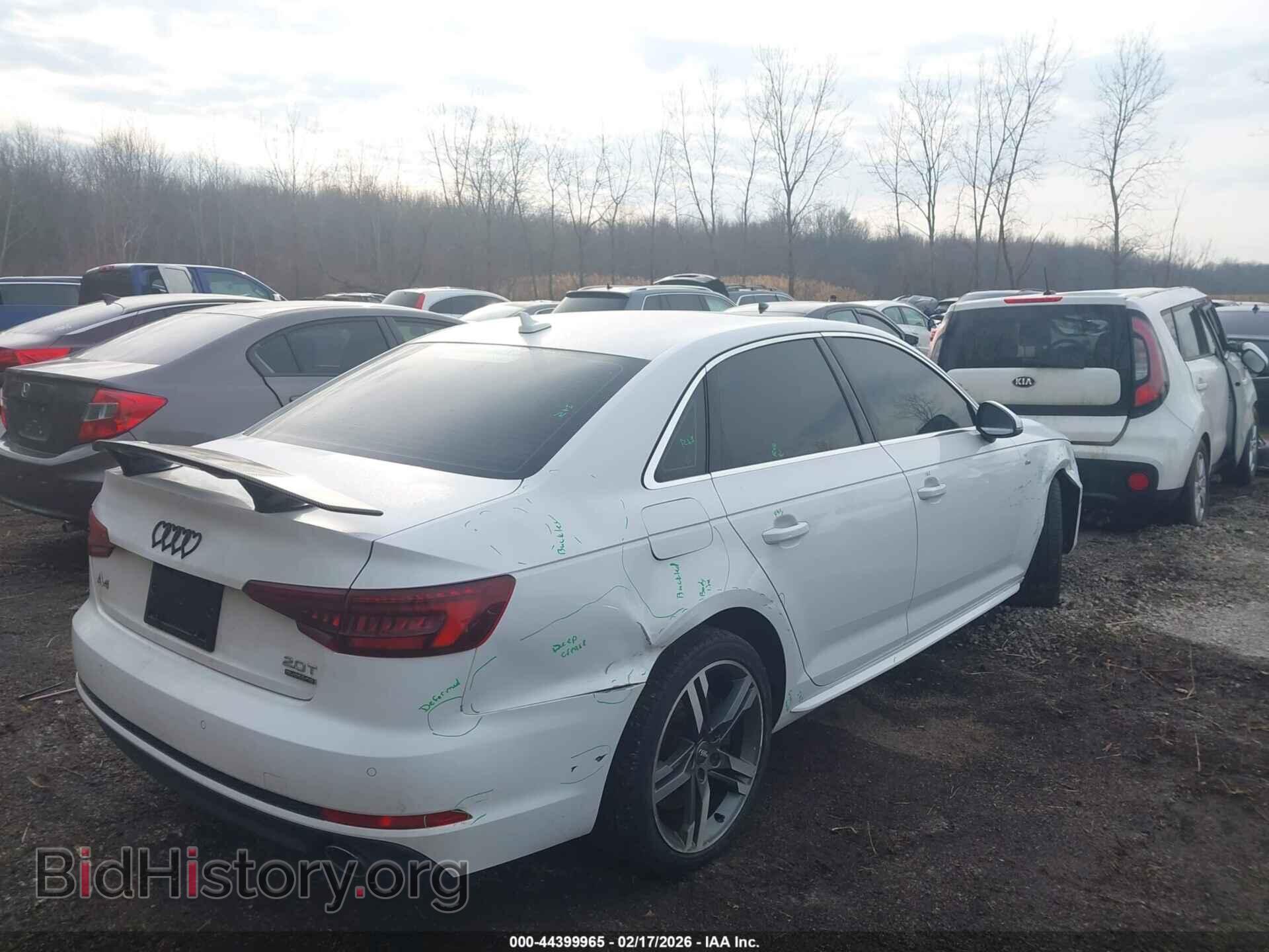 2018 AUDI A4 - VIN: WAUENAF49JA077059 - Фото 4
