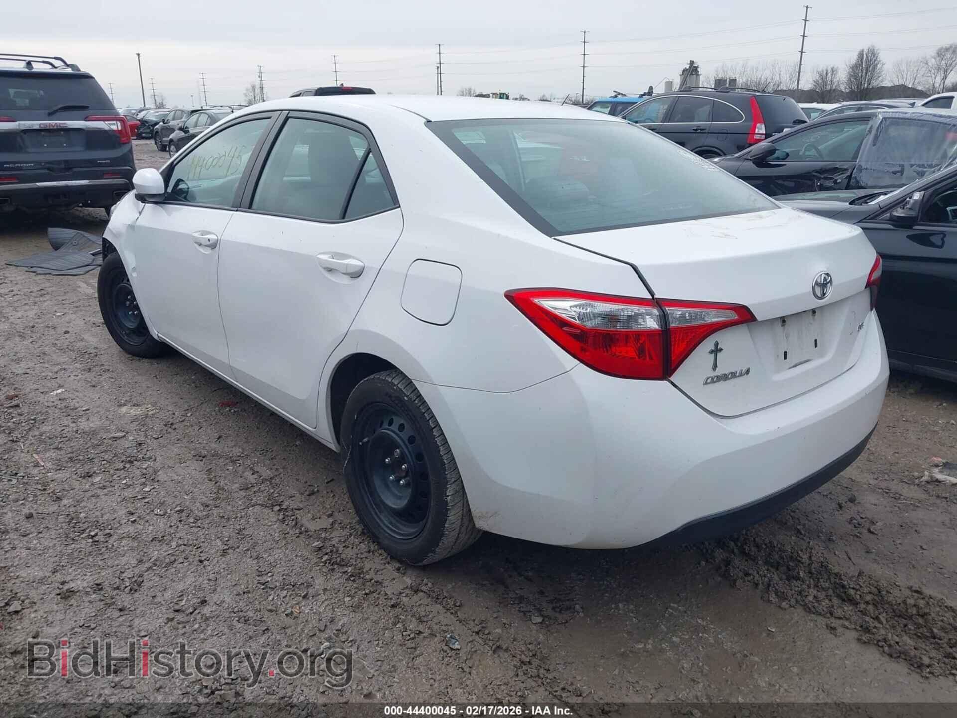 2015 TOYOTA COROLLA - VIN: 2T1BURHEXFC400857 - Фото 3