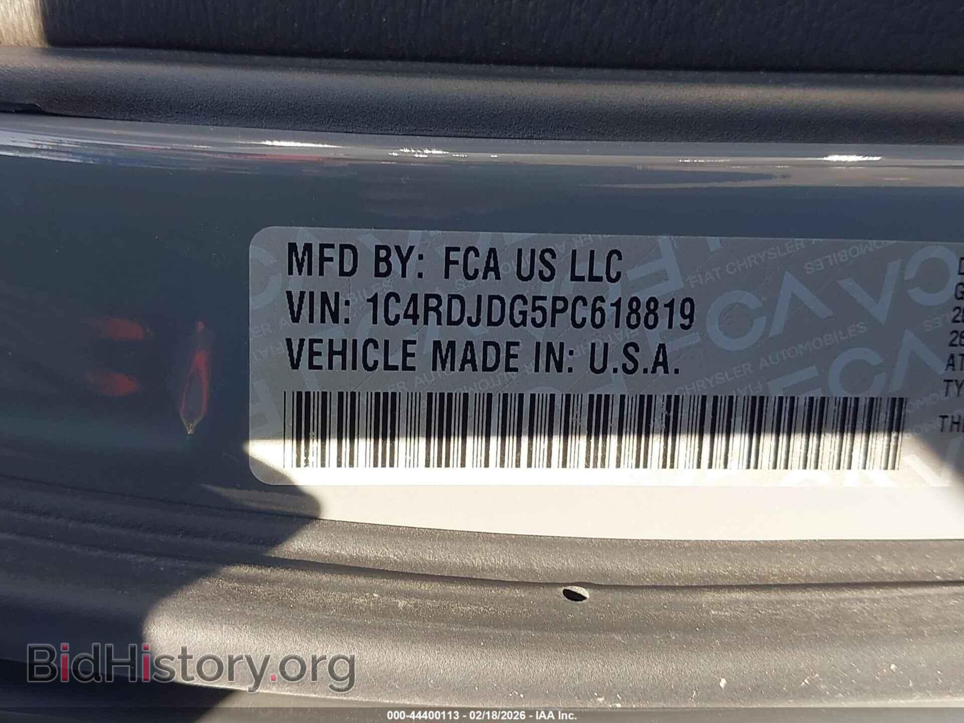 2023 DODGE DURANGO - VIN: 1C4RDJDG5PC618819 - Фото 9