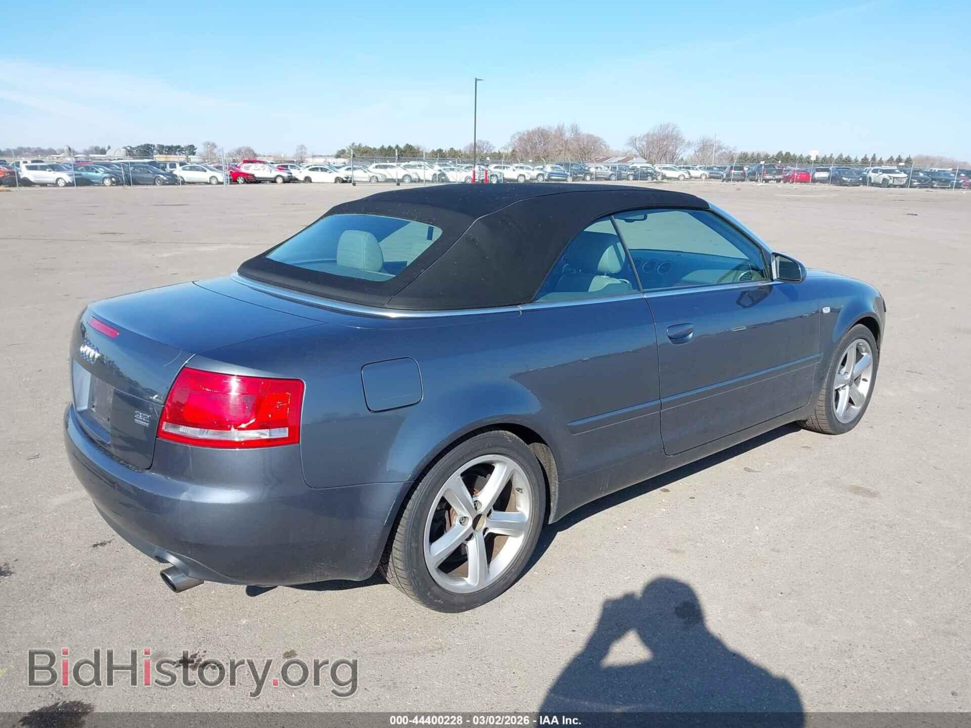 2007 AUDI A4 - VIN: WAUDH48H77K022780 - Photo 4