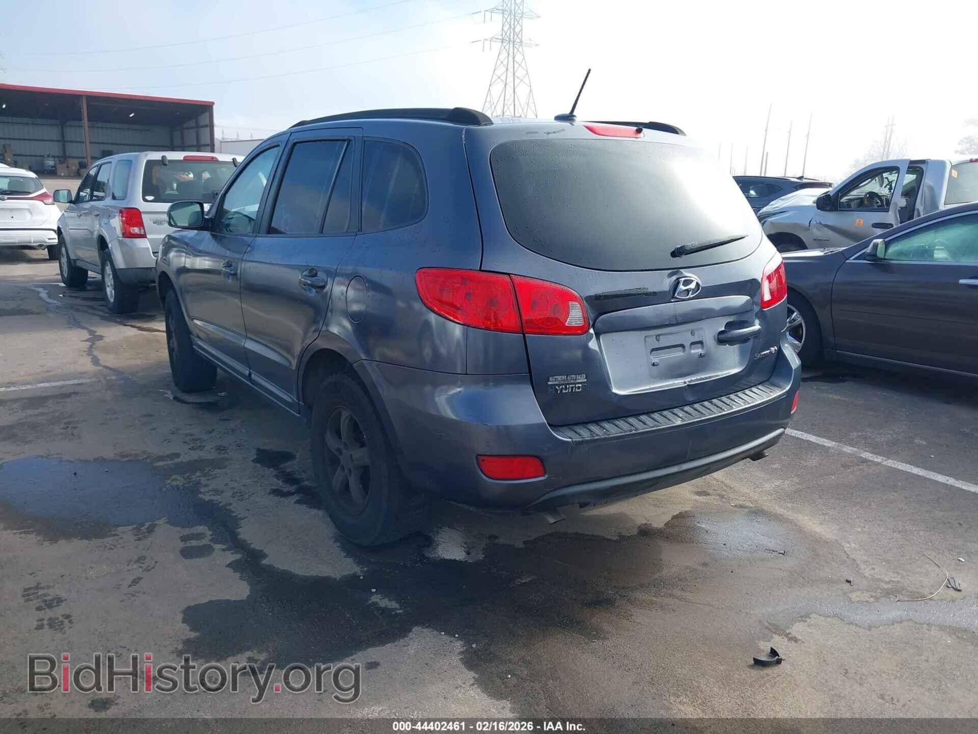 2008 HYUNDAI SANTA FE - VIN: 5NMSG13D08H217066 - Фото 3