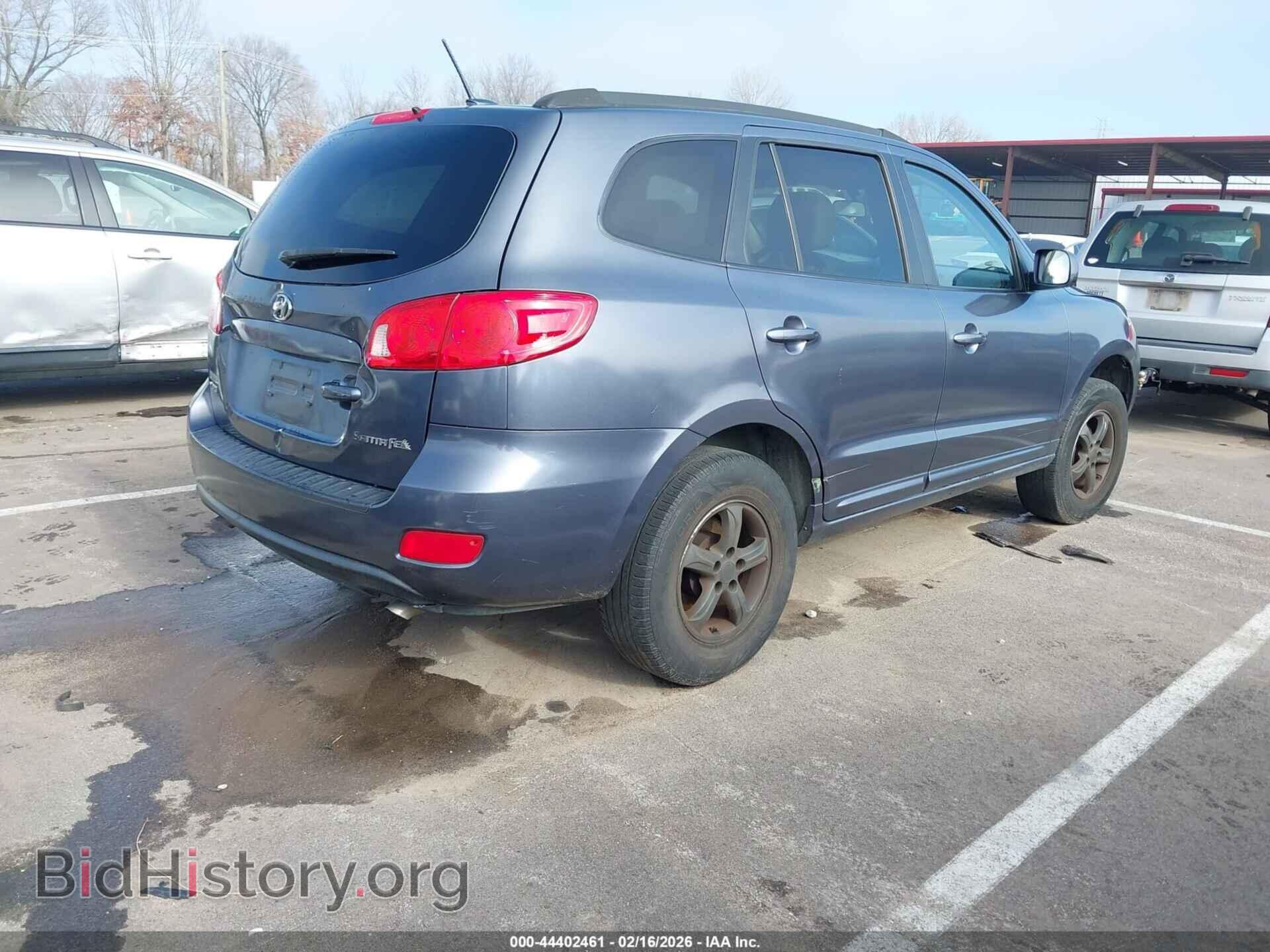 2008 HYUNDAI SANTA FE - VIN: 5NMSG13D08H217066 - Фото 4
