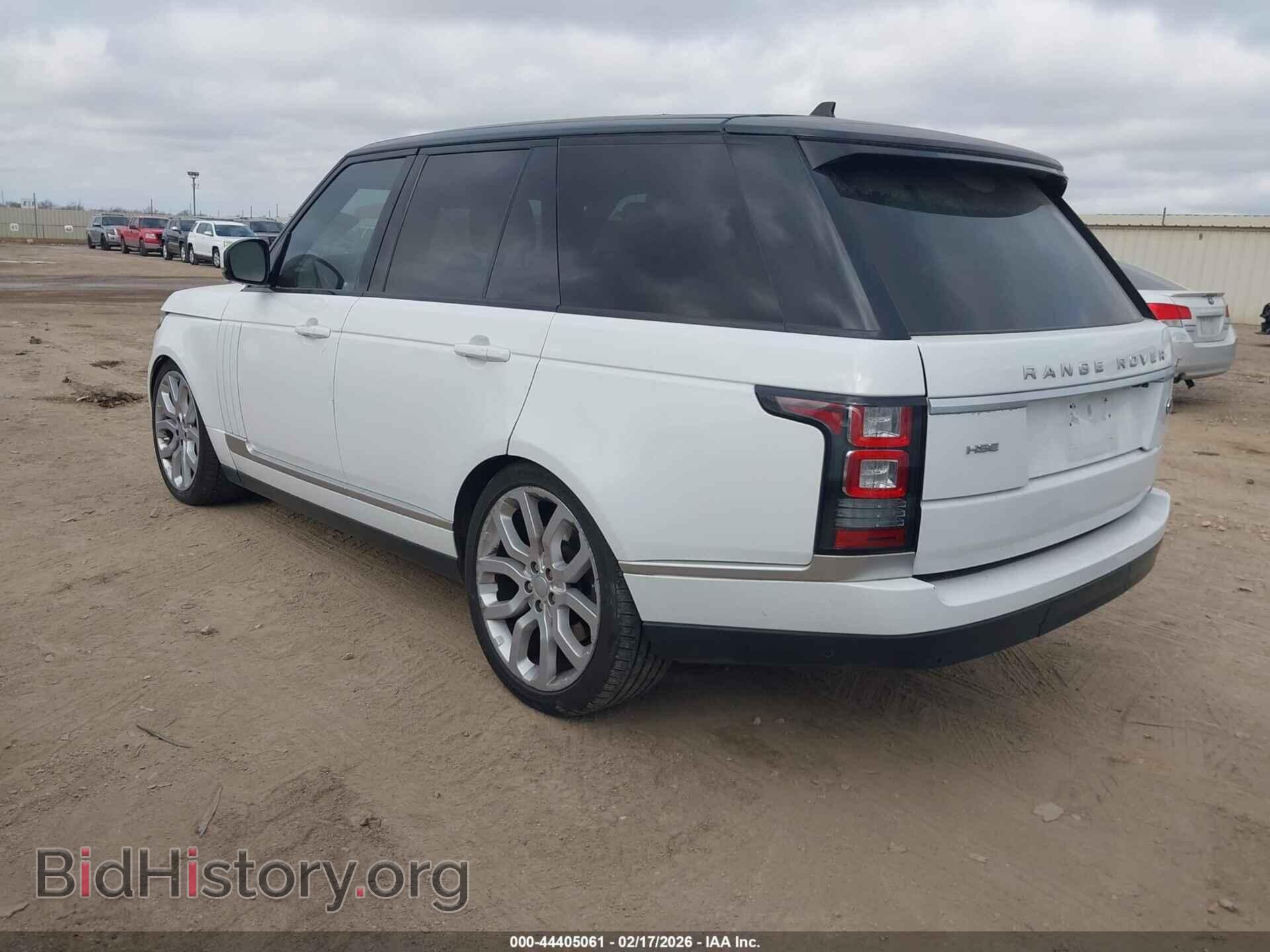 2016 LAND ROVER RANGE ROVER - VIN: SALGS2VF4GA283694 - Фото 3