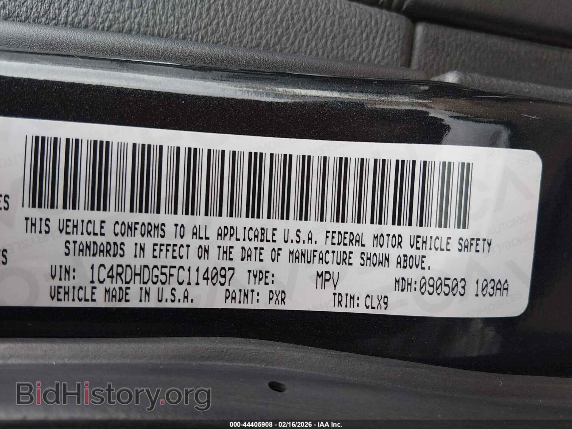 2015 DODGE DURANGO - VIN: 1C4RDHDG5FC114097 - Photo 9