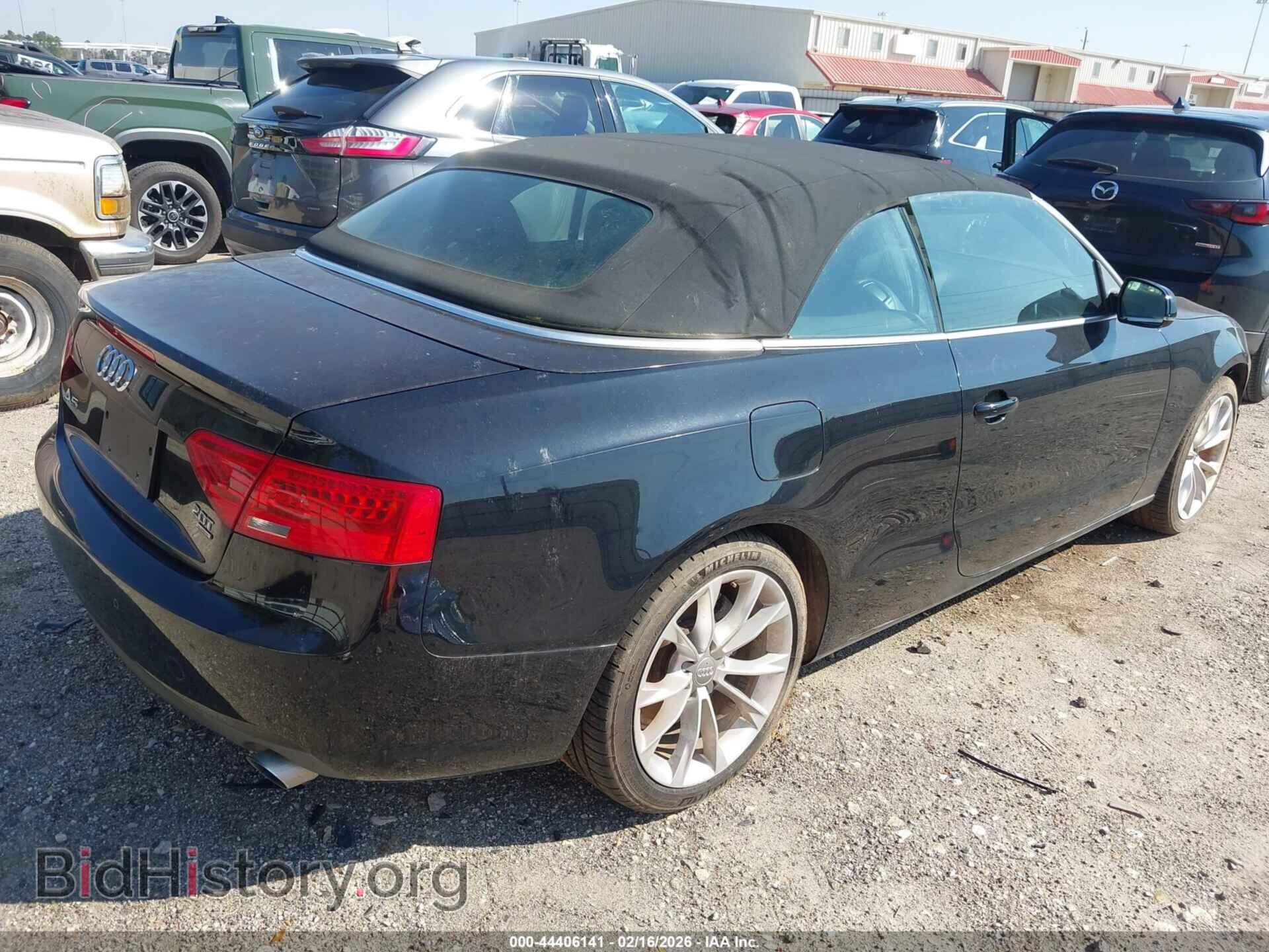 2013 AUDI A5 - VIN: WAULFAFH8DN006682 - Photo 4