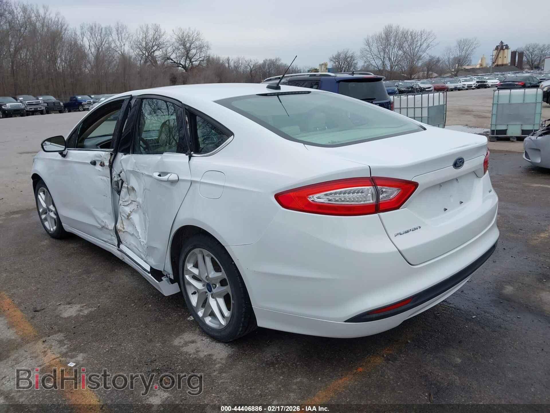 2013 FORD FUSION - VIN: 3FA6P0H72DR299560 - Фото 3