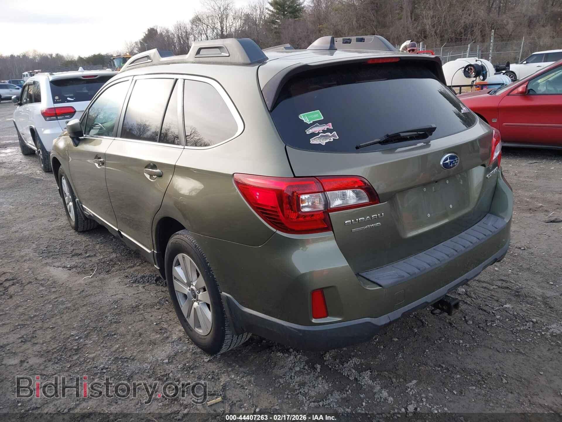2016 SUBARU OUTBACK - VIN: 4S4BSBDC3G3315575 - Фото 3