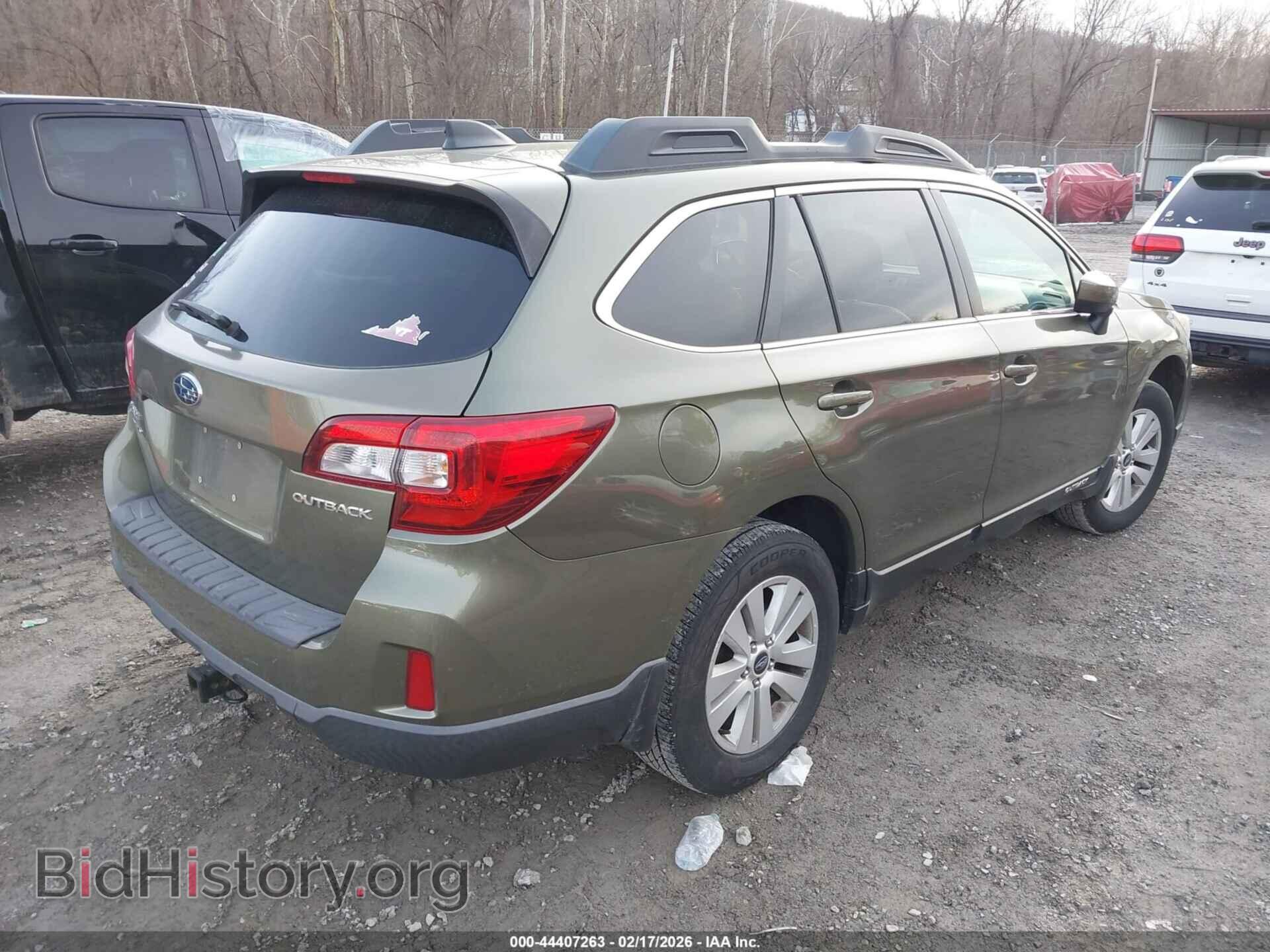 2016 SUBARU OUTBACK - VIN: 4S4BSBDC3G3315575 - Фото 4