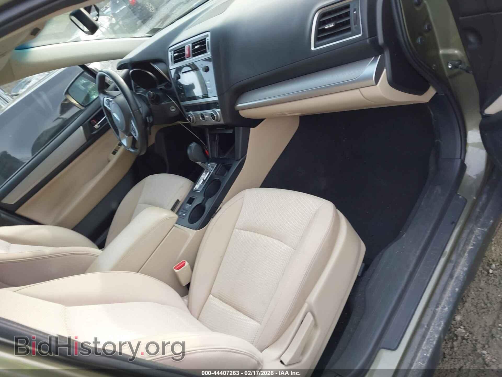 2016 SUBARU OUTBACK - VIN: 4S4BSBDC3G3315575 - Фото 5
