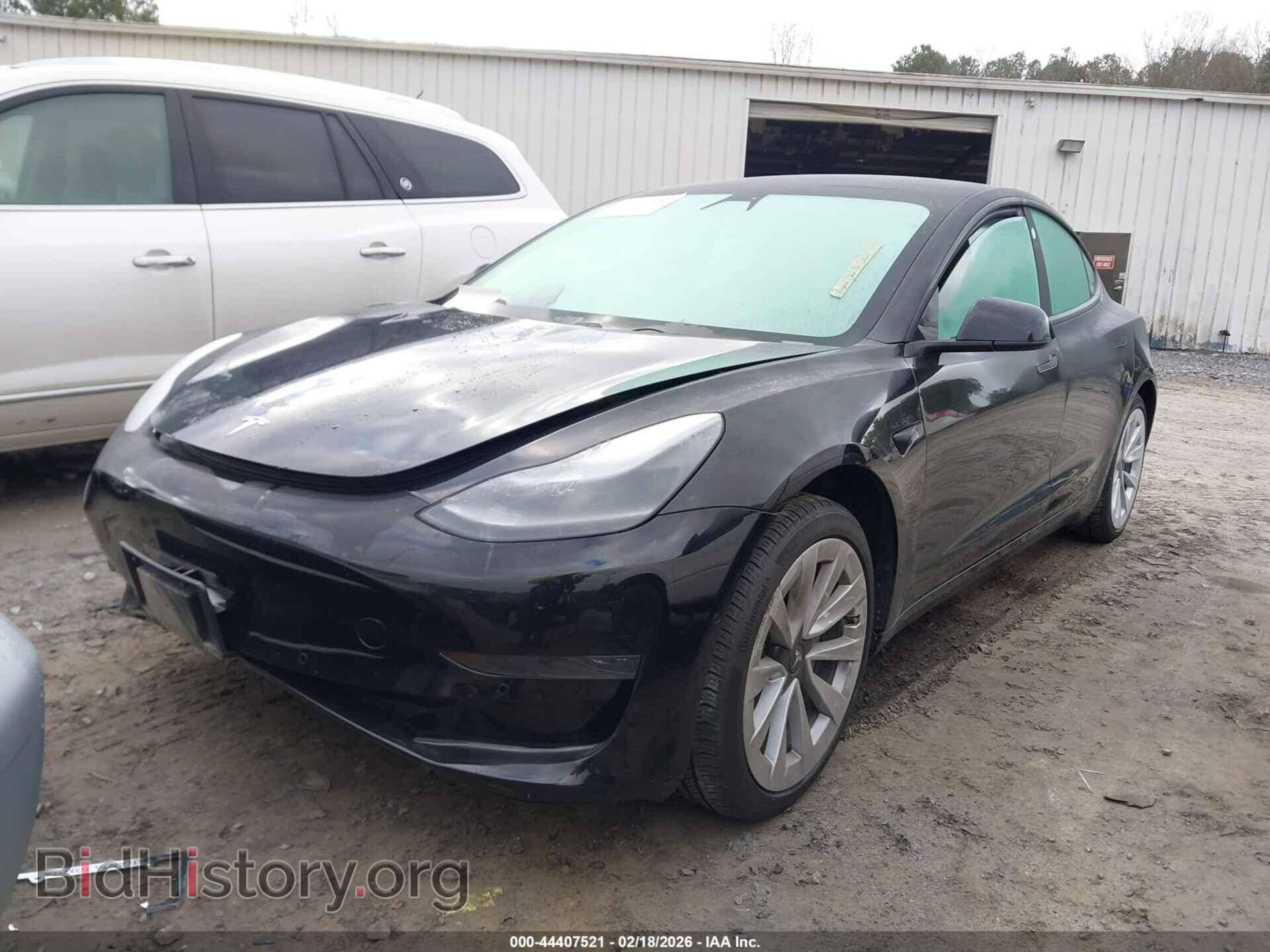 2021 TESLA MODEL 3 - VIN: 5YJ3E1EA2MF057748 - Фото 2