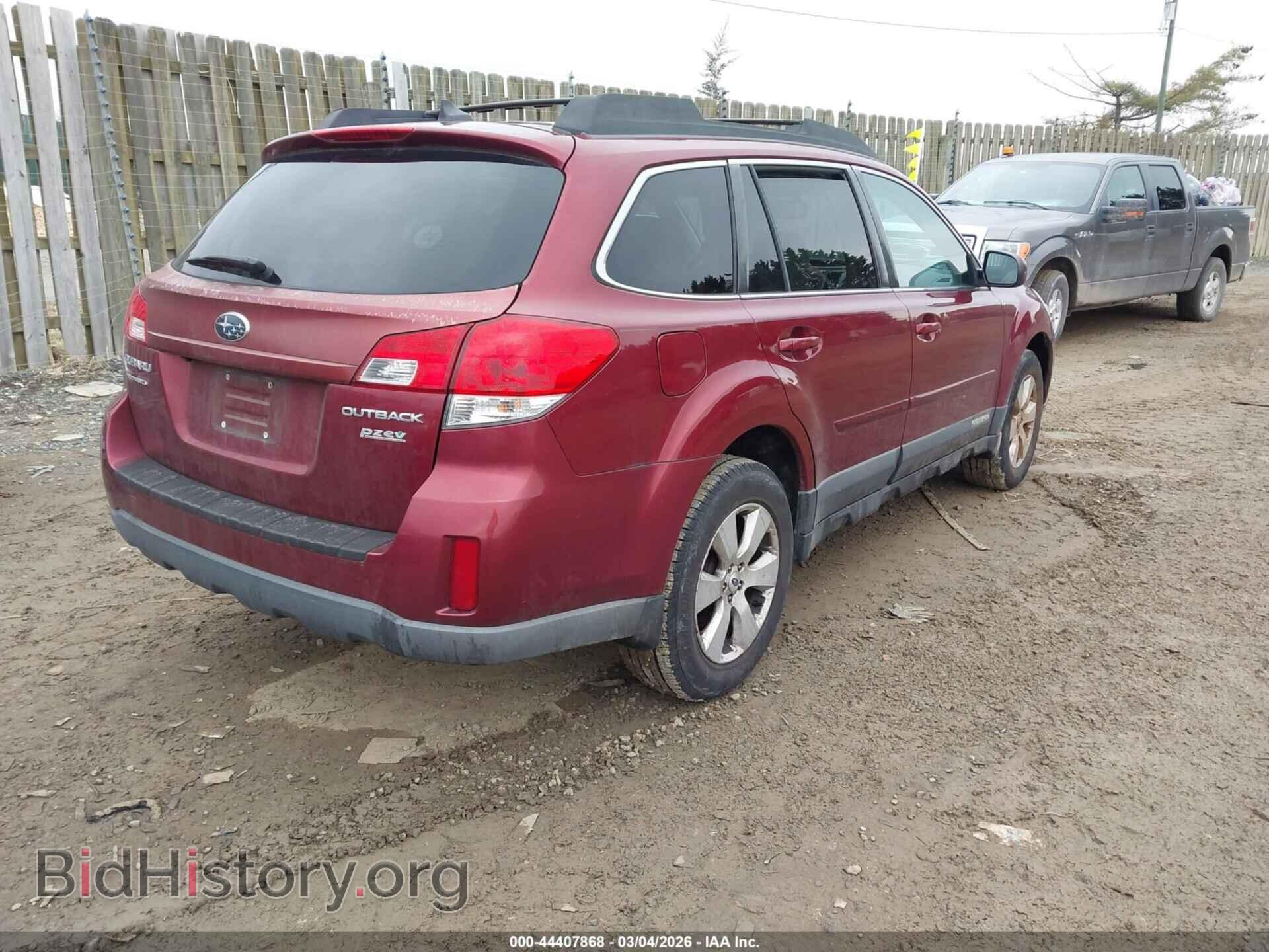 2011 SUBARU OUTBACK - VIN: 4S4BRBKC2B3433656 - Фото 4