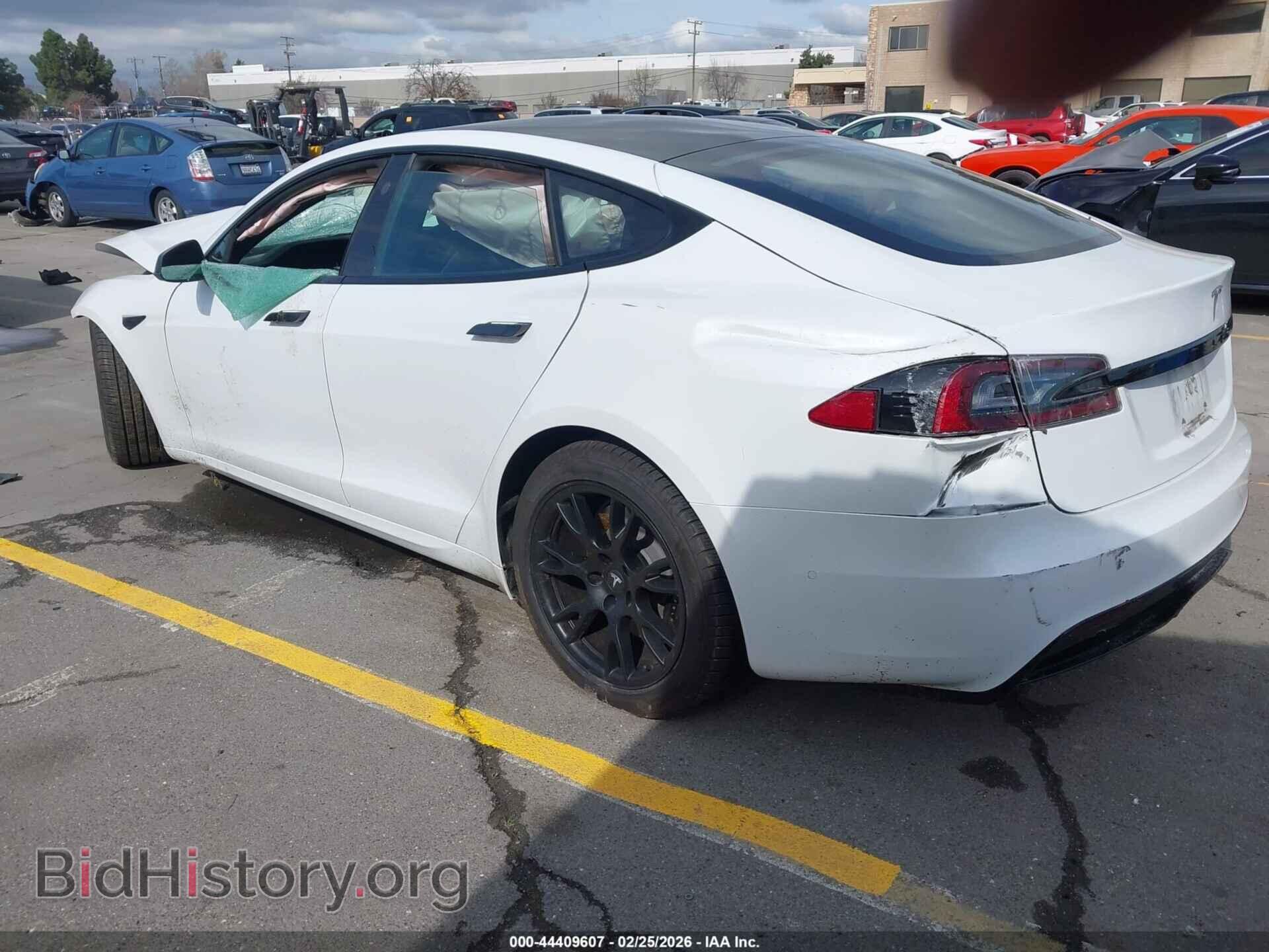 2021 TESLA MODEL S - VIN: 5YJSA1E57MF447450 - Фото 3