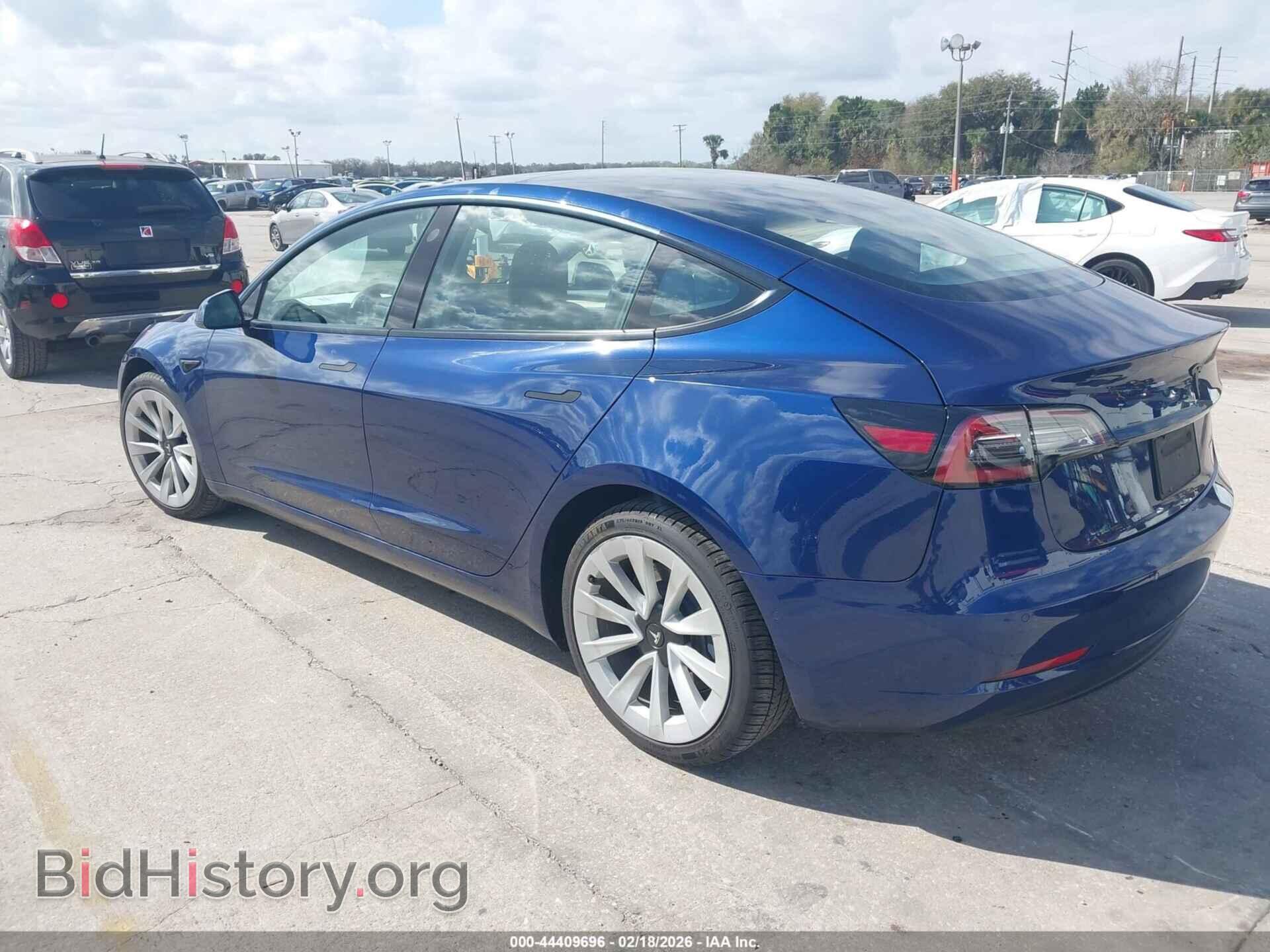 2022 TESLA MODEL 3 - VIN: 5YJ3E1EB4NF188030 - Фото 3