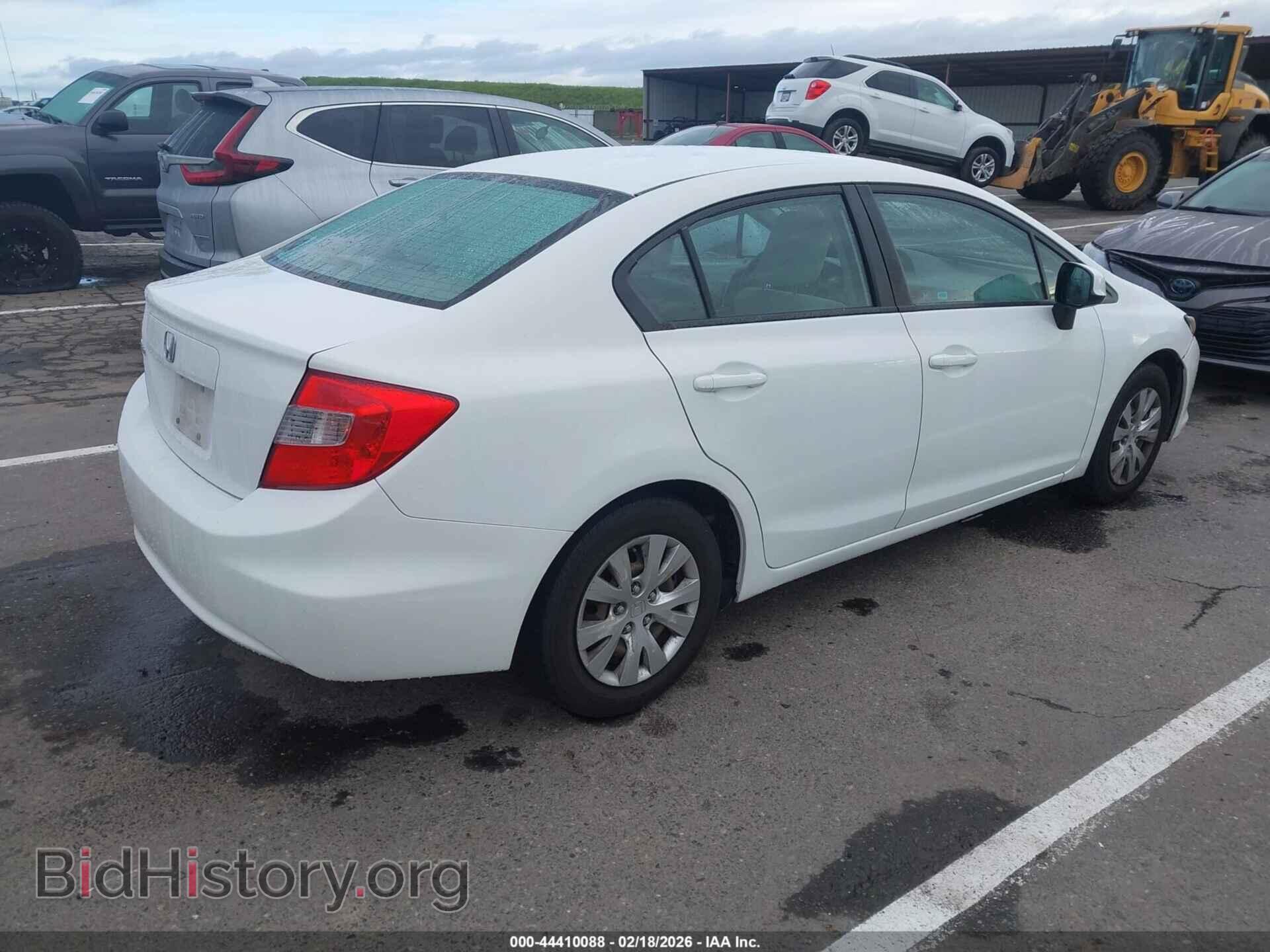 2012 HONDA CIVIC - VIN: 19XFB2F51CE346007 - Фото 4