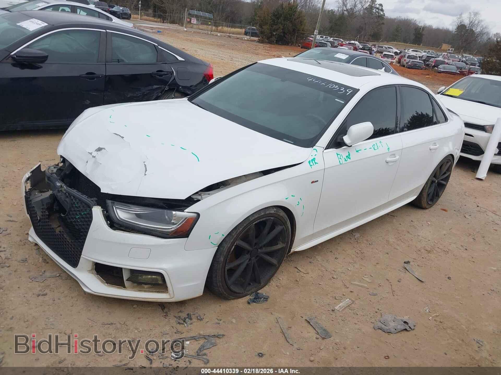 2014 AUDI A4 - VIN: WAUAFAFL4EN005039 - Фото 2