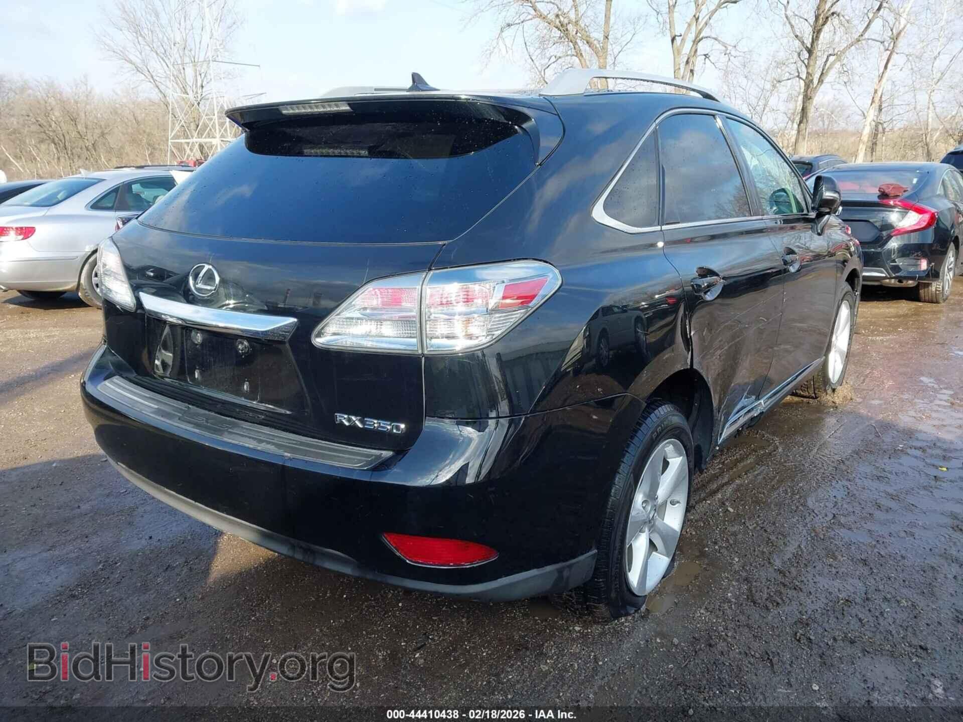 2011 LEXUS RX 350 - VIN: 2T2BK1BA9BC084841 - Фото 4