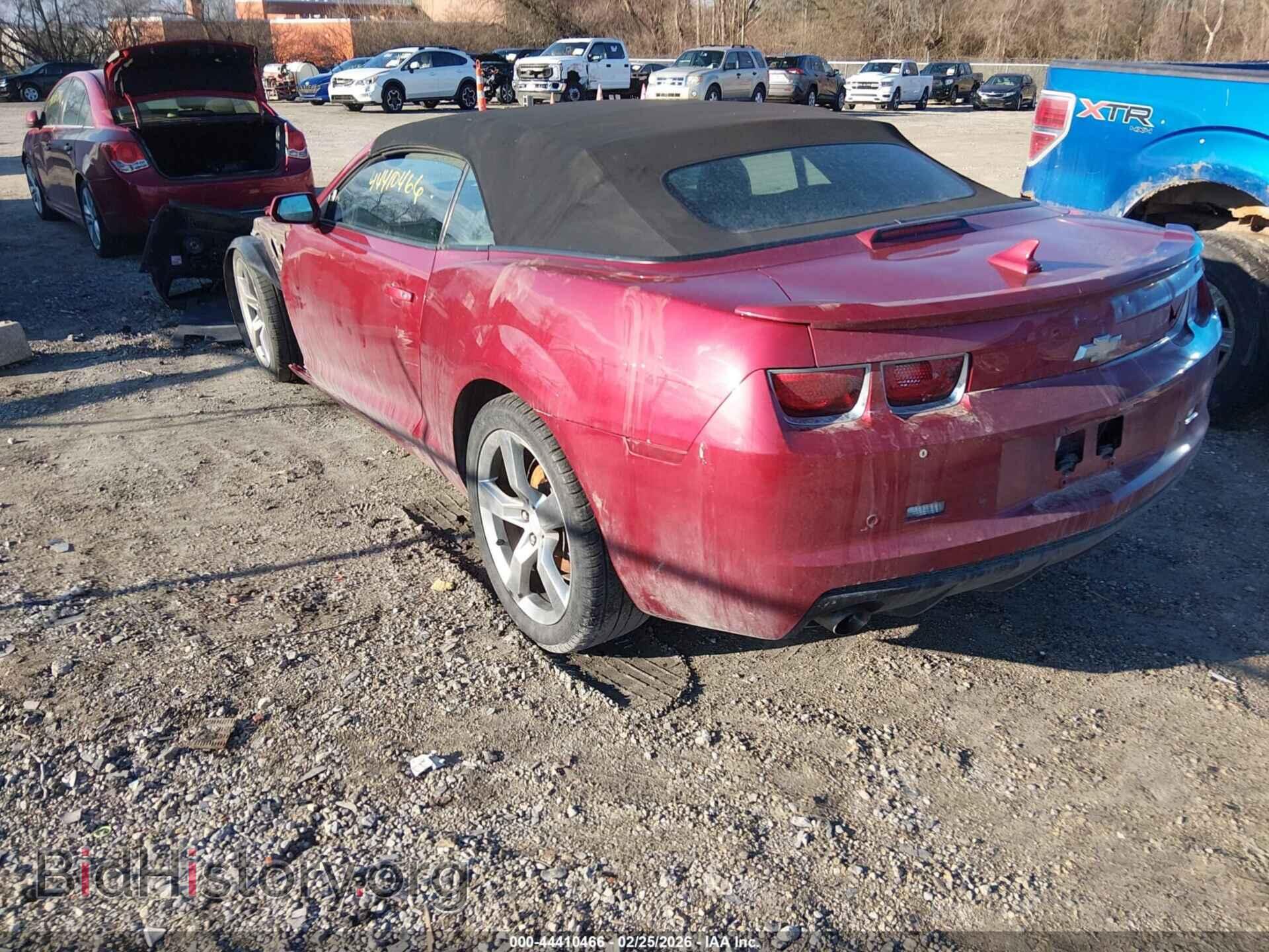 2013 CHEVROLET CAMARO - VIN: 2G1FC3D38D9125940 - Фото 3