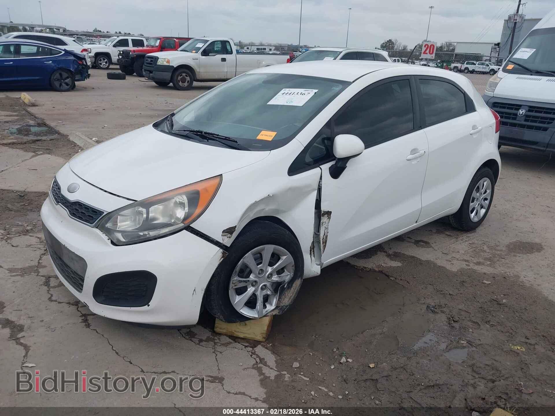 2013 KIA RIO - VIN: KNADN5A37D6197726 - Фото 2