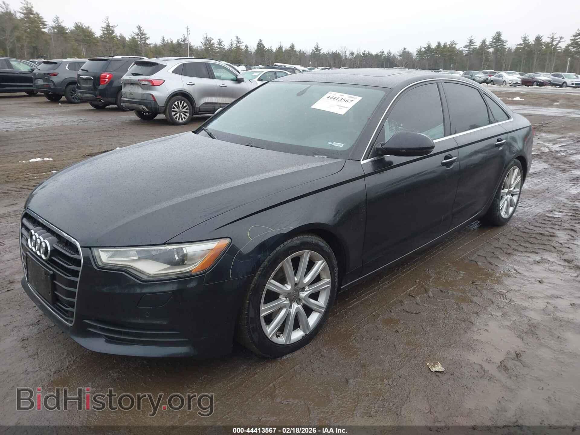 2013 AUDI A6 - VIN: WAUGFAFC9DN068811 - Фото 2