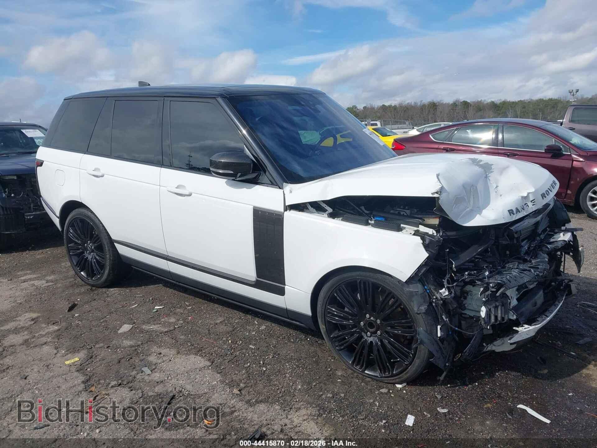 Photo SALGS2SE4MA457156 - LAND ROVER RANGE ROVER 2021