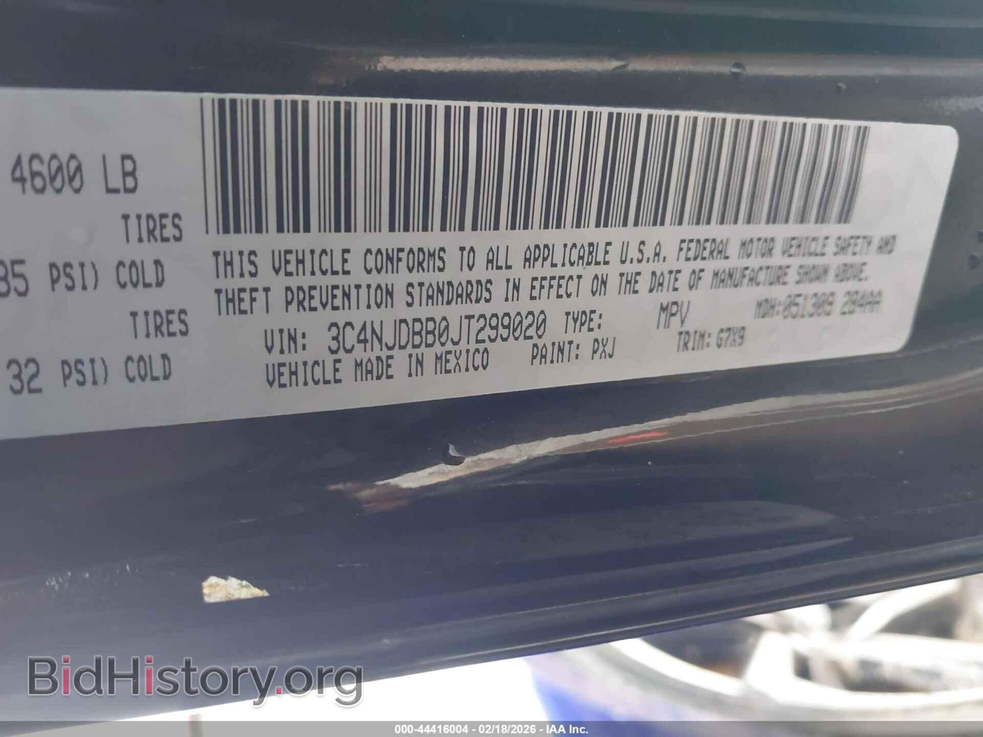 2018 JEEP COMPASS - VIN: 3C4NJDBB0JT299020 - Фото 9