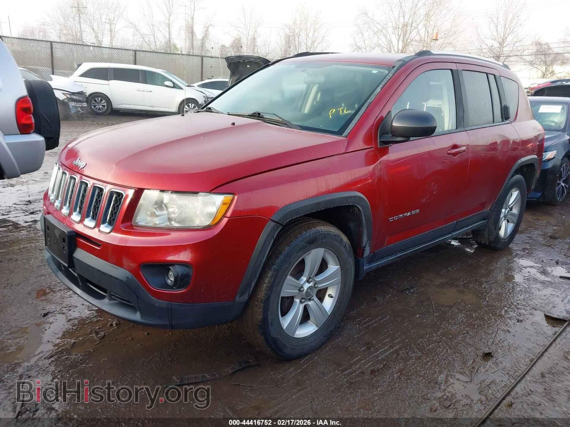 2012 JEEP COMPASS - VIN: 1C4NJDBB1CD572281 - Фото 2