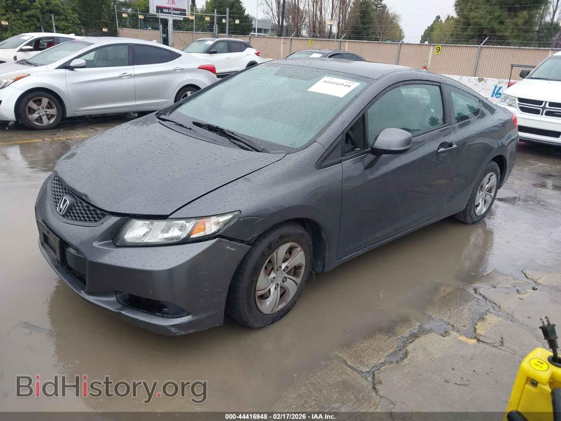 2013 HONDA CIVIC - VIN: 2HGFG3B5XDH516059 - Фото 2