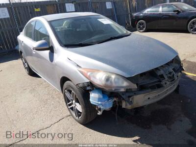 2012 Mazda MAZDA3 I Sport, серебристый — VIN JM1BL1UG2C1569279, IAAI