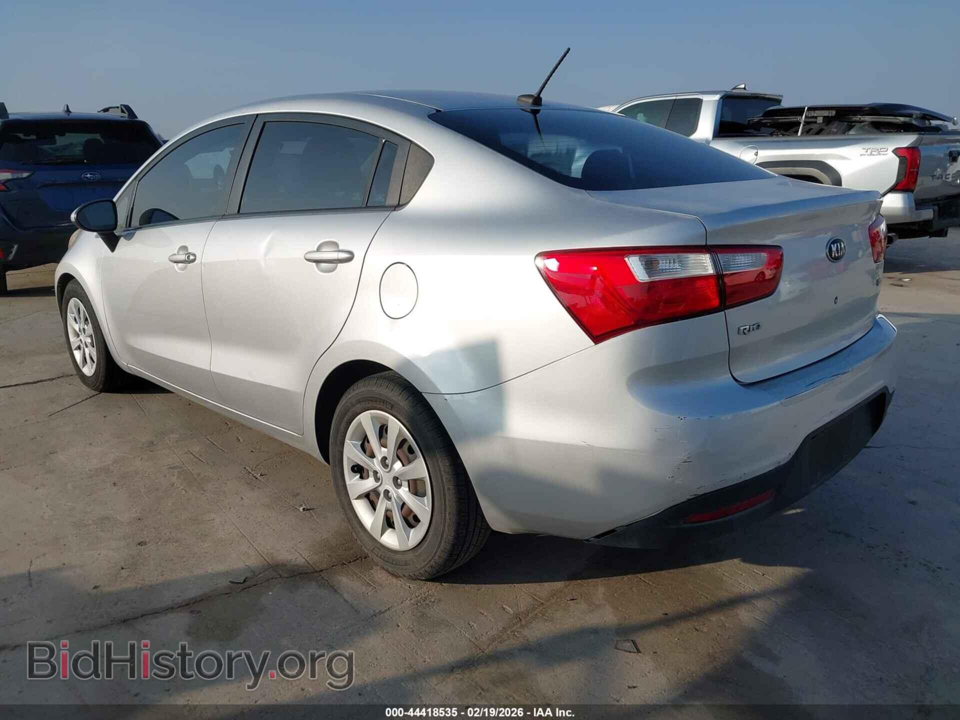 2014 KIA RIO - VIN: KNADM4A35E6364793 - Фото 3