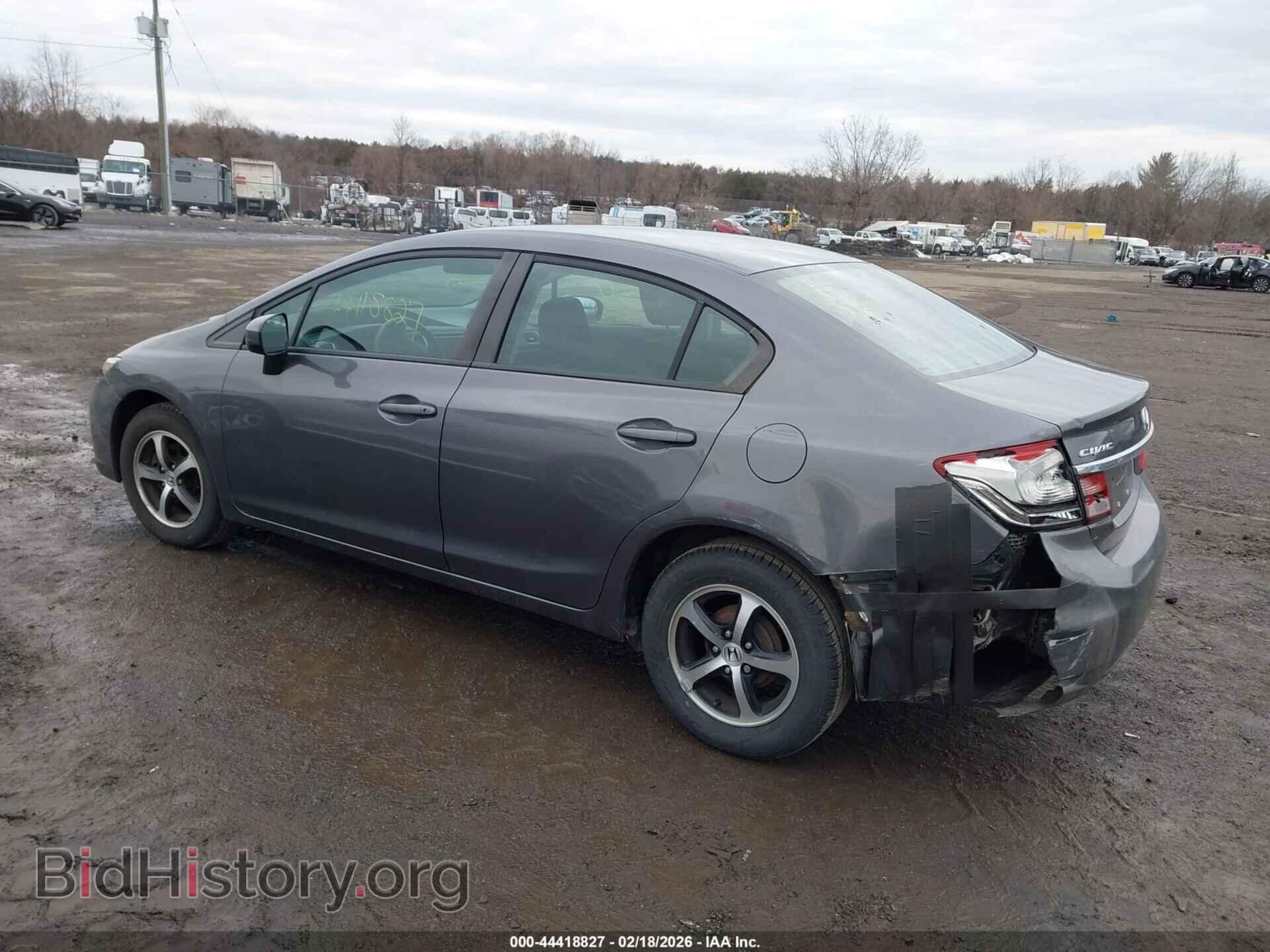 2015 HONDA CIVIC - VIN: 19XFB2F74FE220309 - Фото 3