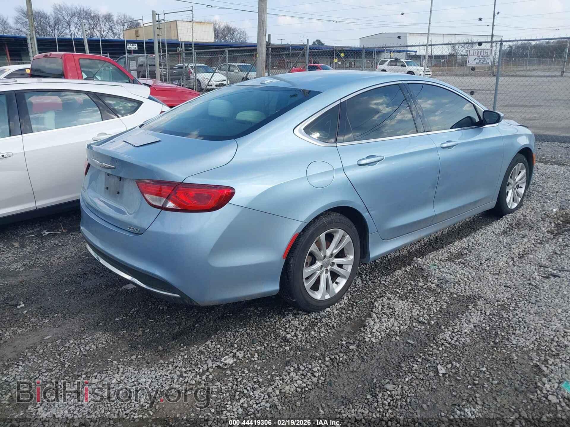 2015 CHRYSLER 200 - VIN: 1C3CCCAB5FN634586 - Фото 4