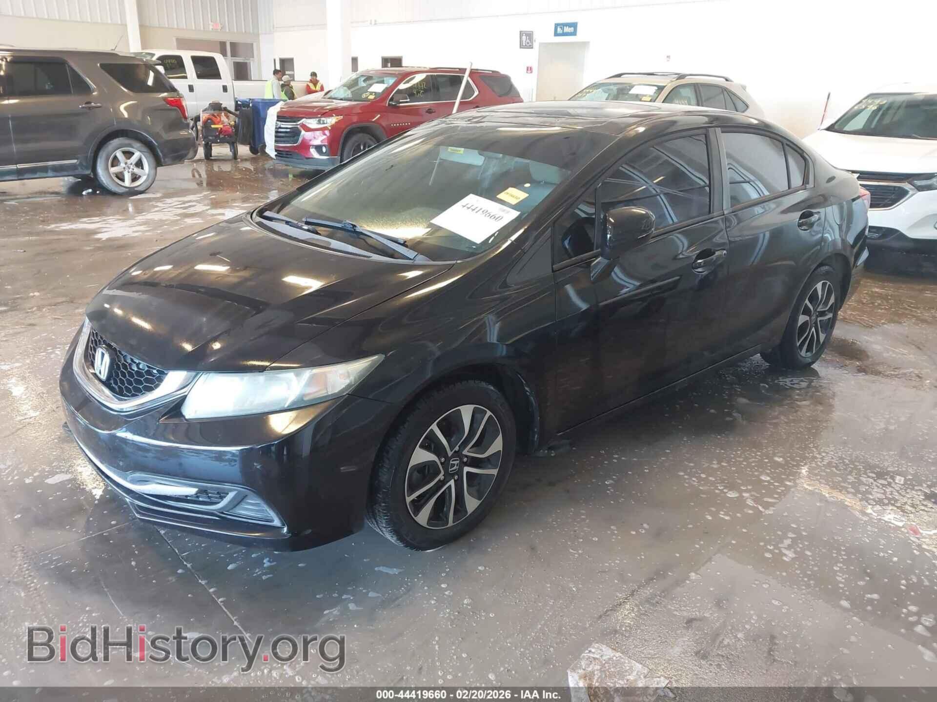 2014 HONDA CIVIC - VIN: 2HGFB2F80EH558576 - Фото 2