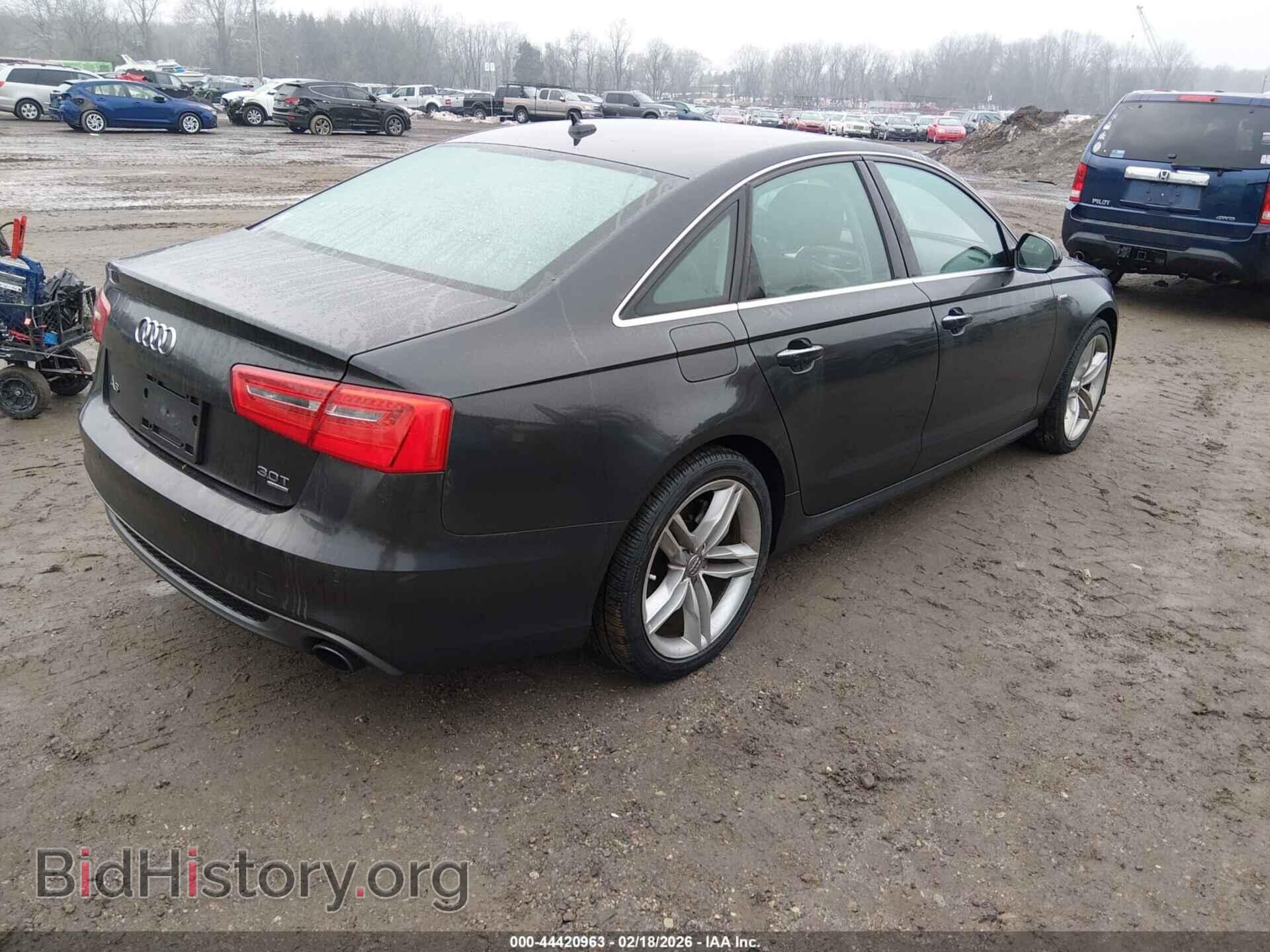 2012 AUDI A6 - VIN: WAUJGAFC5CN081752 - Фото 4