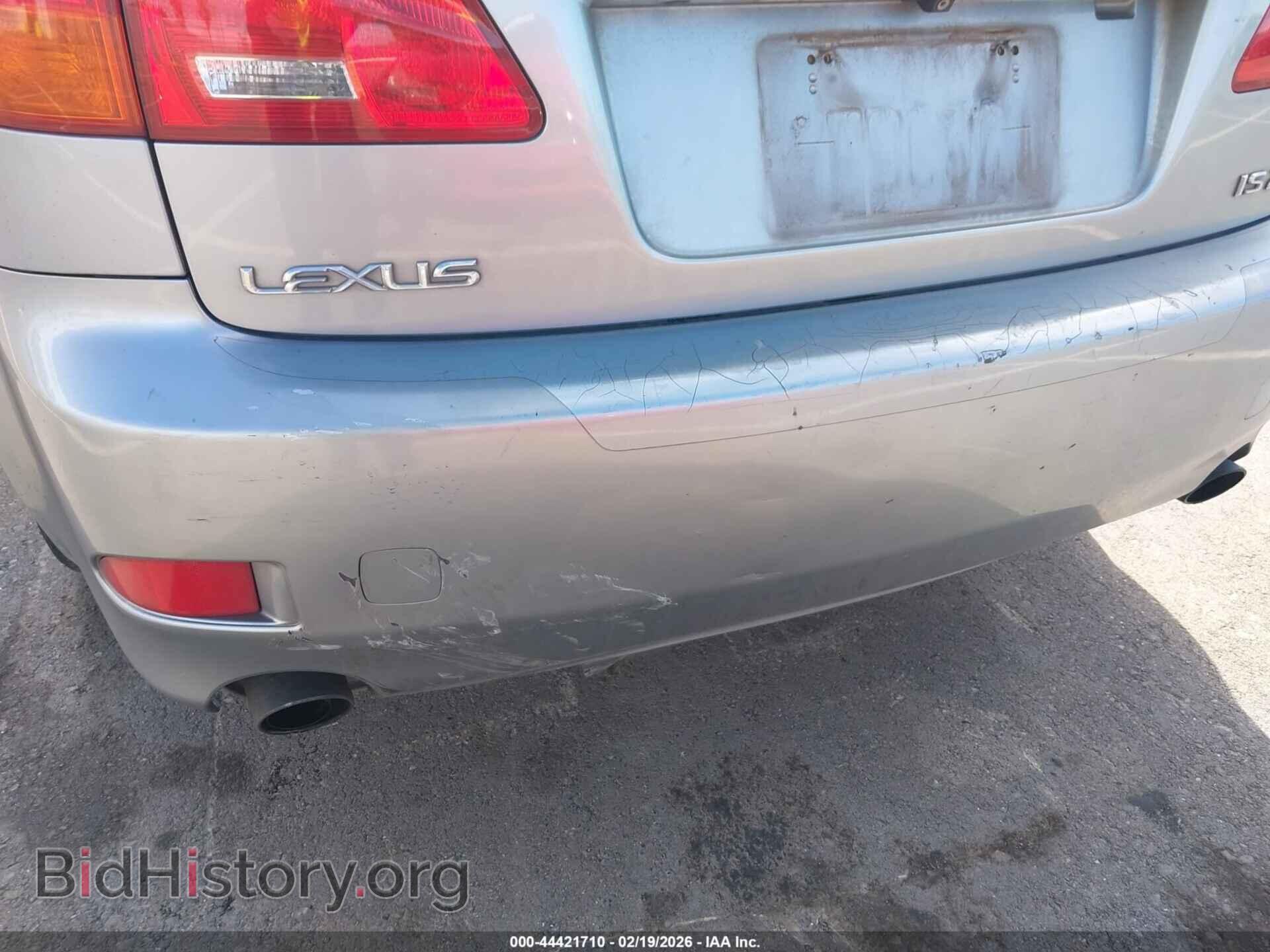 2008 LEXUS IS 250 - VIN: JTHBK262585069240 - Фото 6