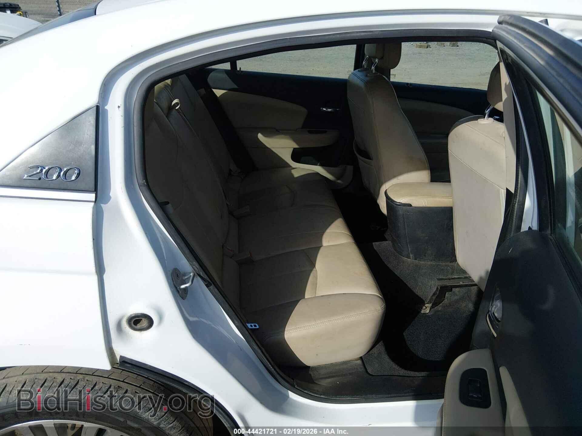 2013 CHRYSLER 200 - VIN: 1C3CCBCG7DN684745 - Фото 8