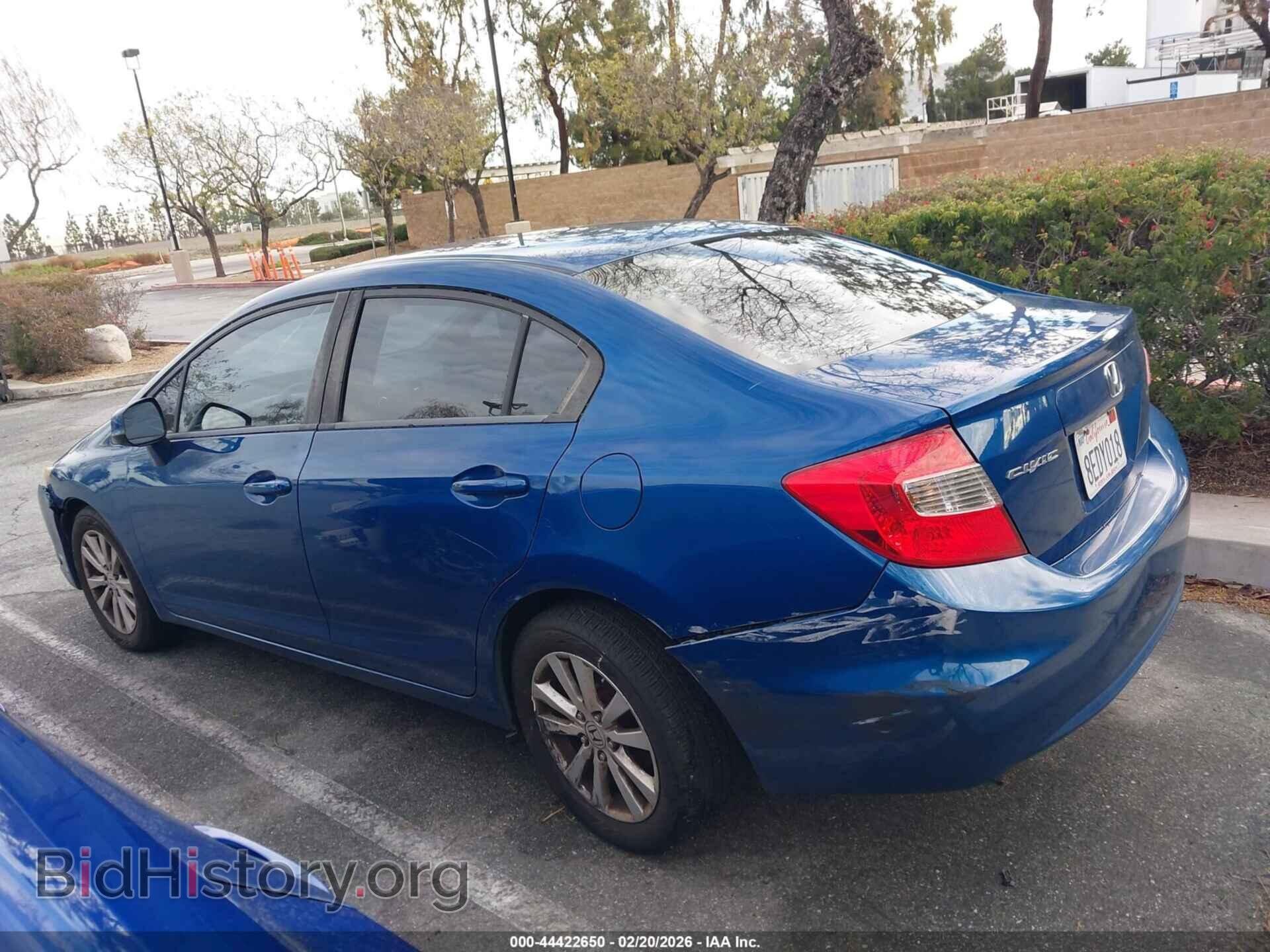 2012 HONDA CIVIC - VIN: 19XFB2F88CE343924 - Фото 6