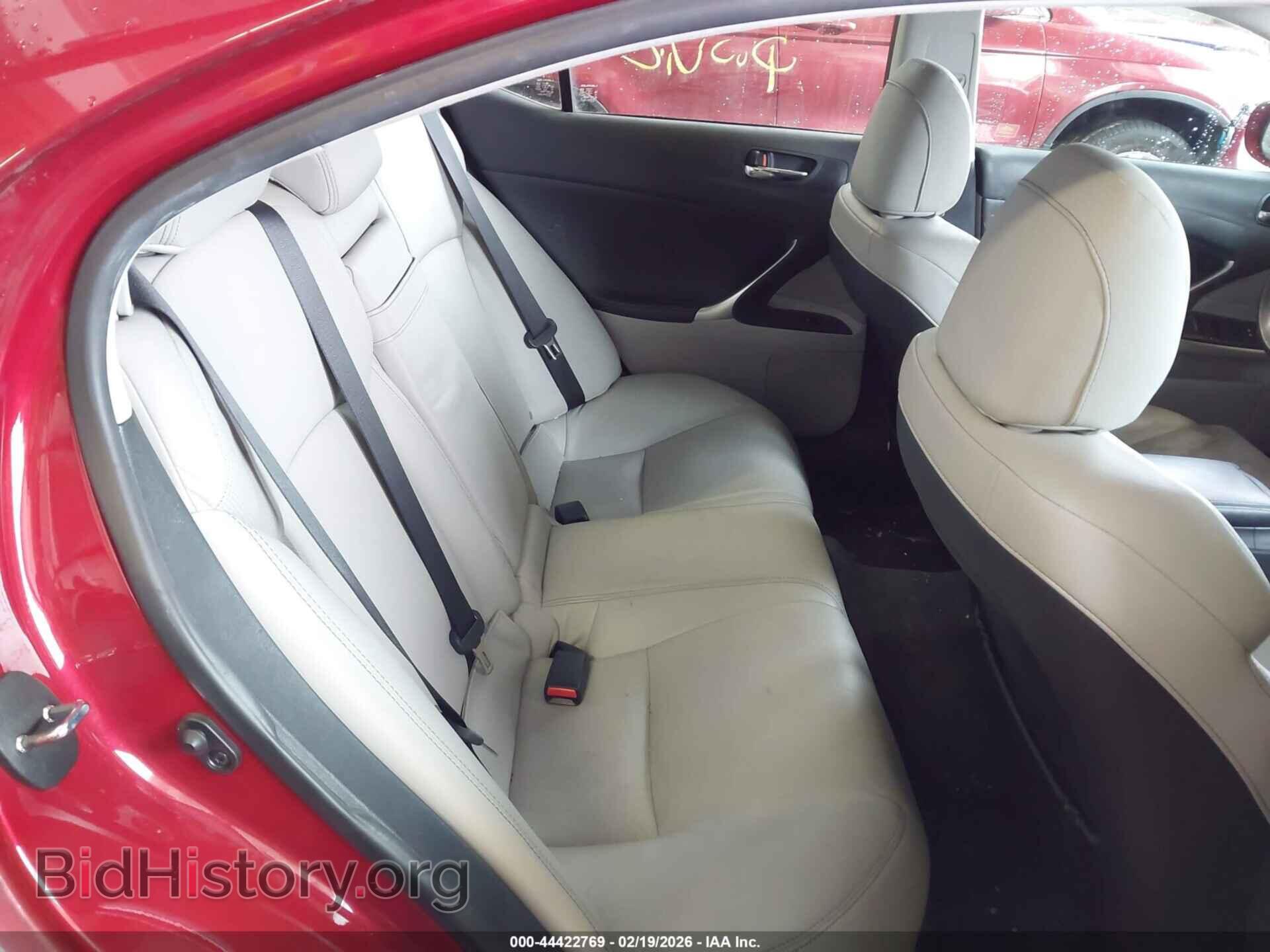 2010 LEXUS IS 250 - VIN: JTHCF5C29A5039503 - Фото 8