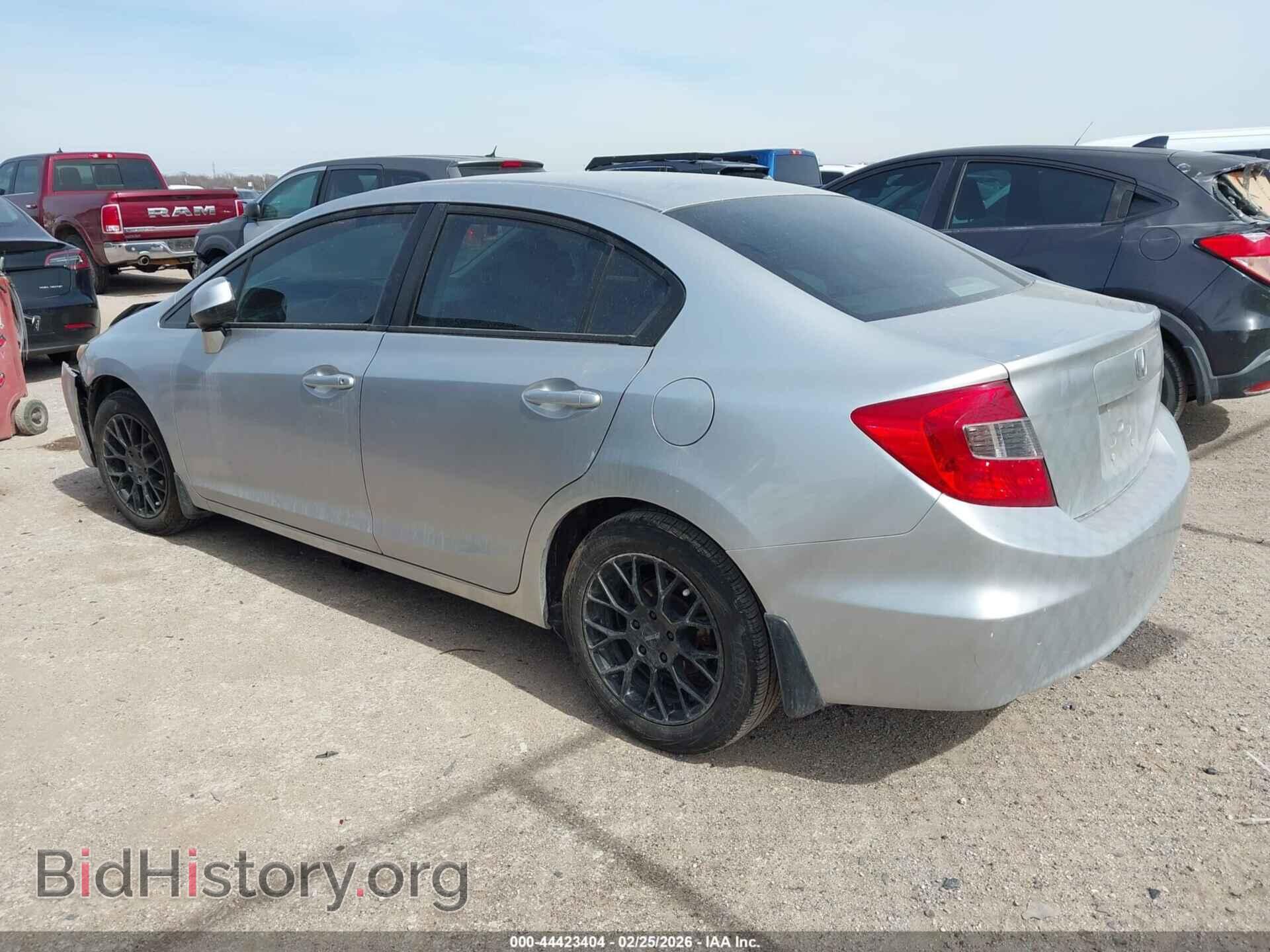 2012 HONDA CIVIC - VIN: 19XFB2F82CE316637 - Фото 3