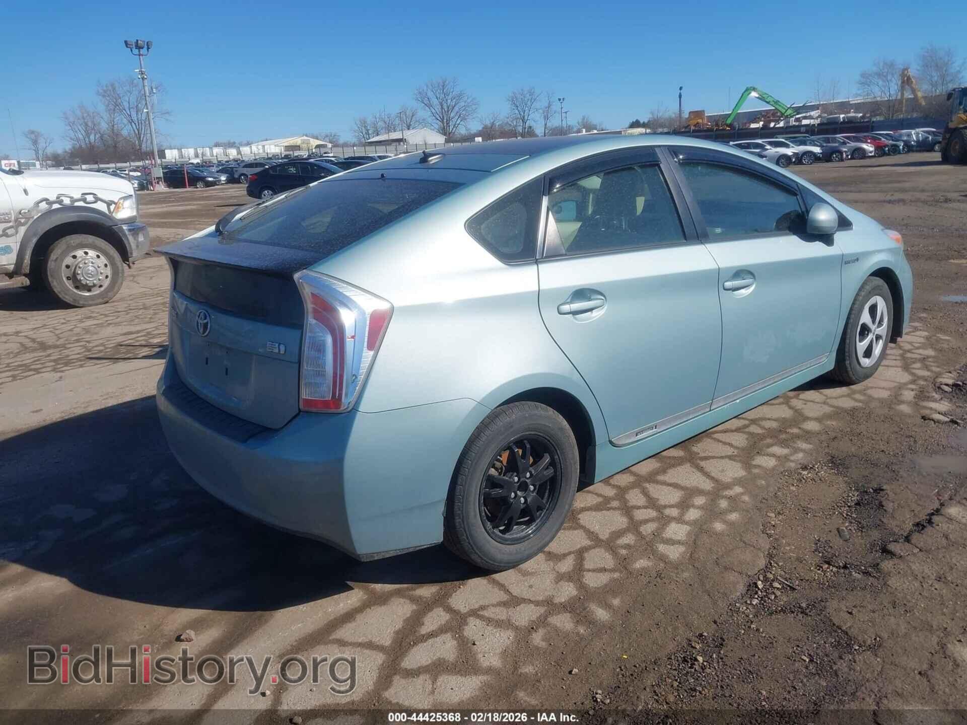 2014 TOYOTA PRIUS - VIN: JTDKN3DU4E1773869 - Фото 4