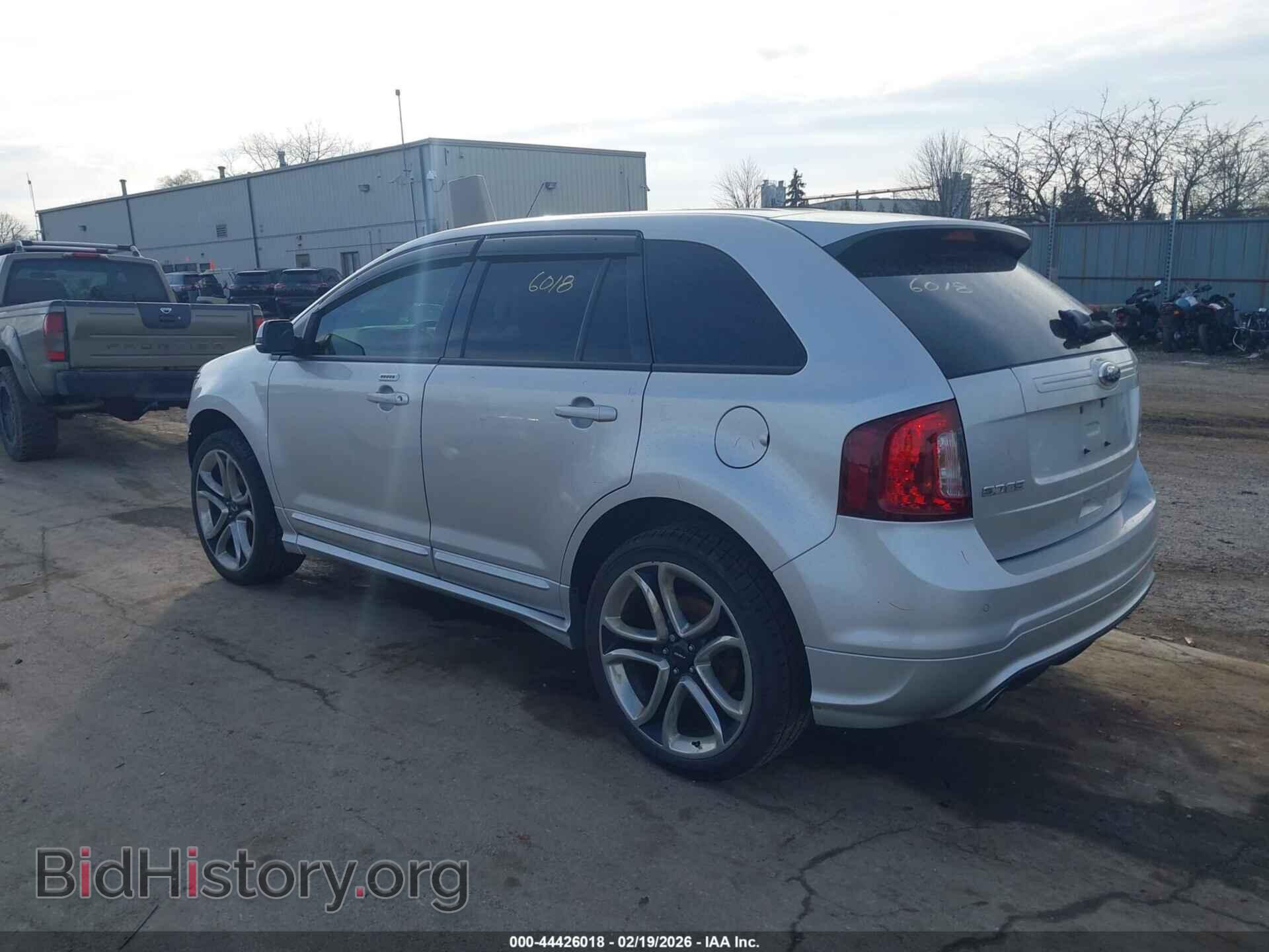 2014 FORD EDGE - VIN: 2FMDK4AK4EBB53744 - Фото 3