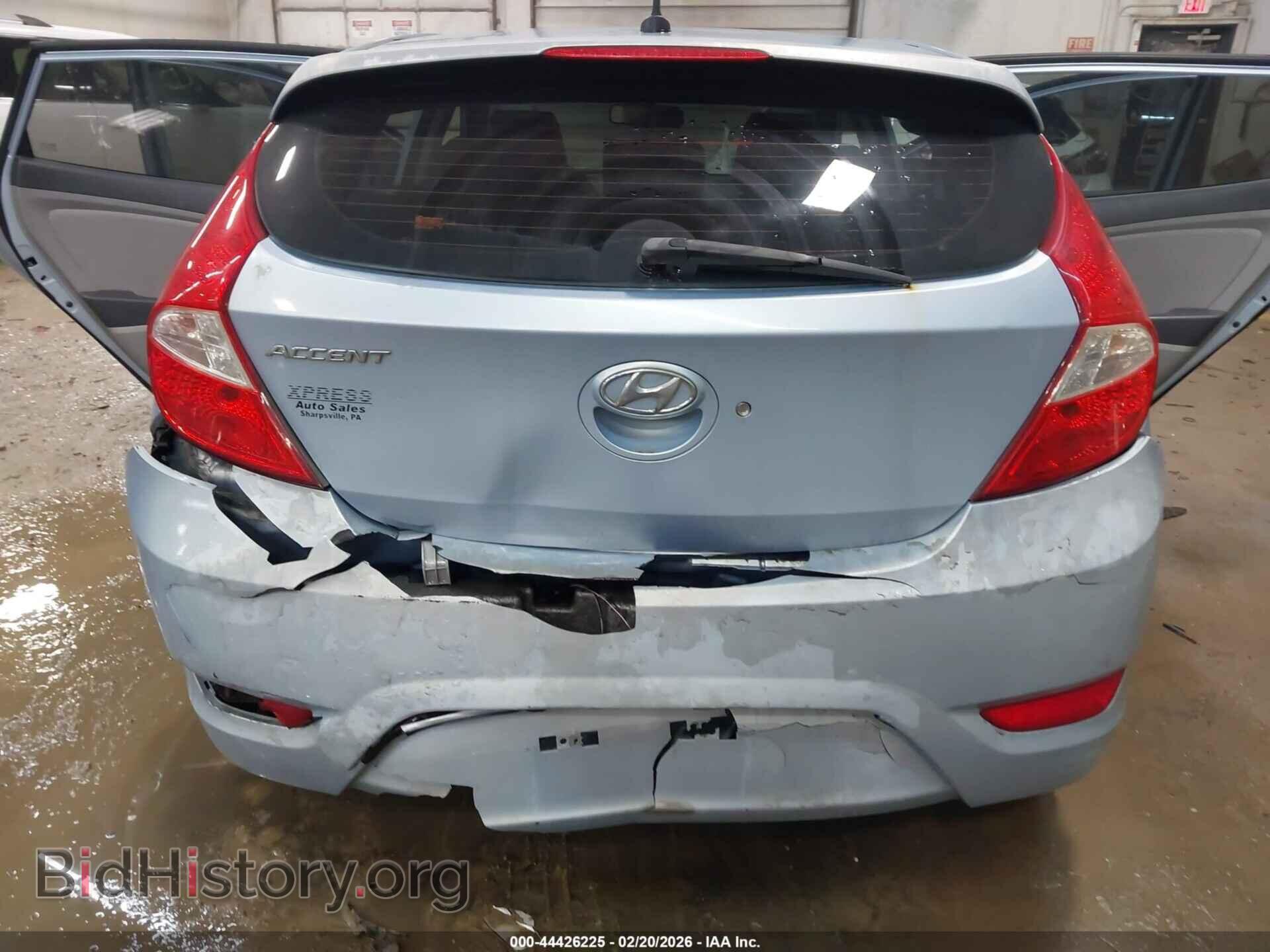 2013 HYUNDAI ACCENT - VIN: KMHCU5AE2DU064303 - Фото 6