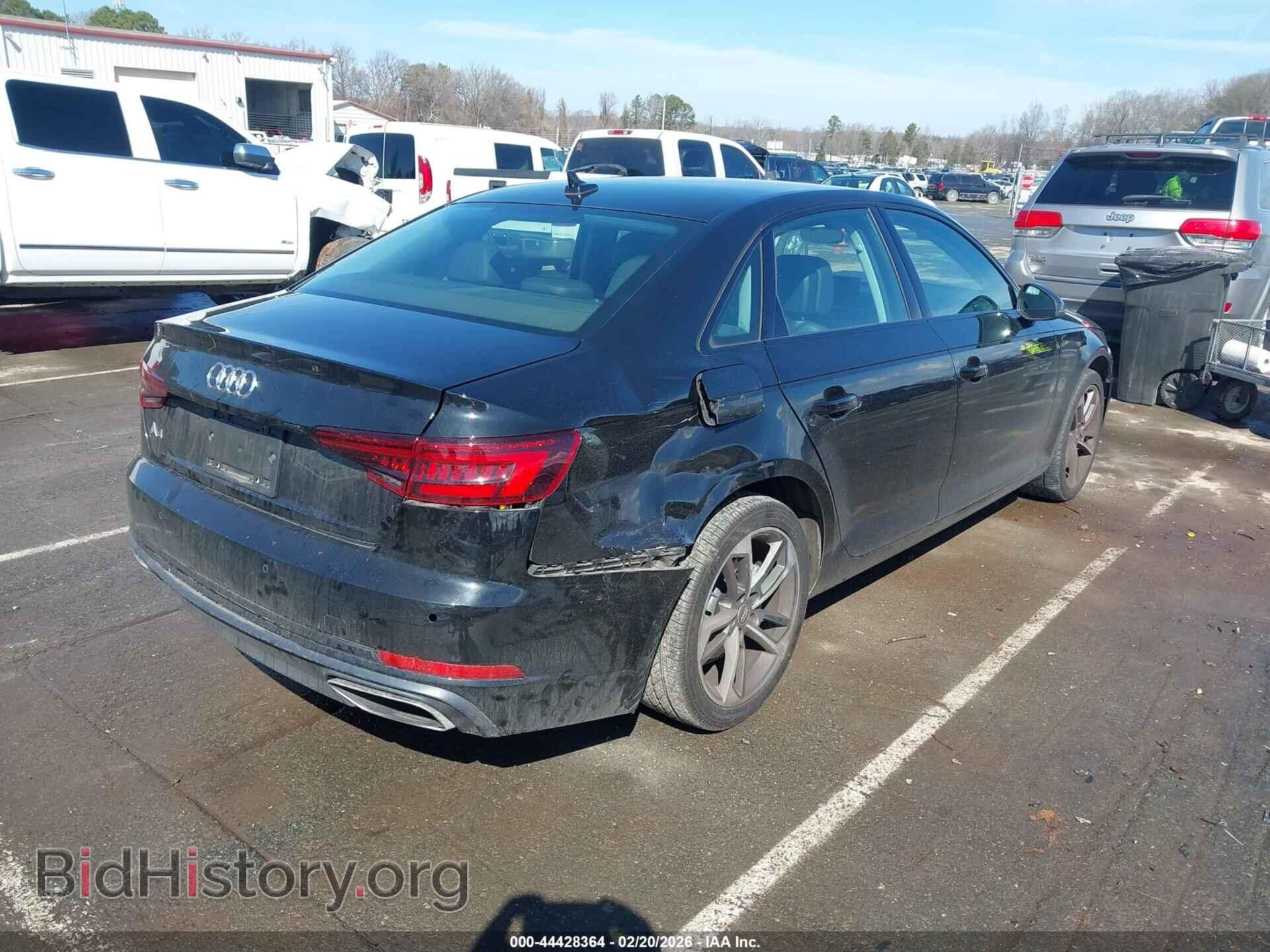2019 AUDI A4 - VIN: WAUGMAF47KN019523 - Фото 4