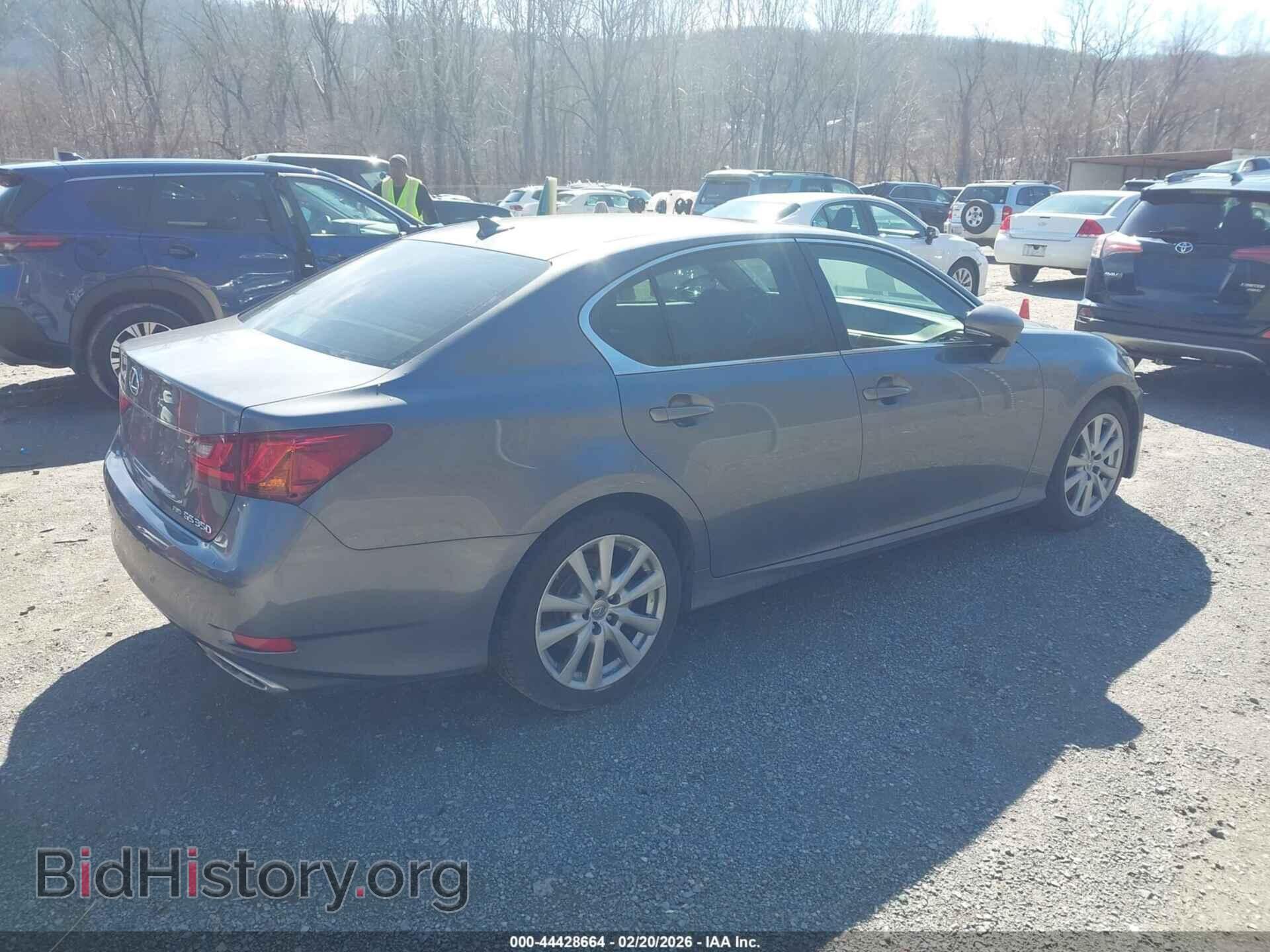 2013 LEXUS GS 350 - VIN: JTHCE1BL3D5012114 - Фото 4